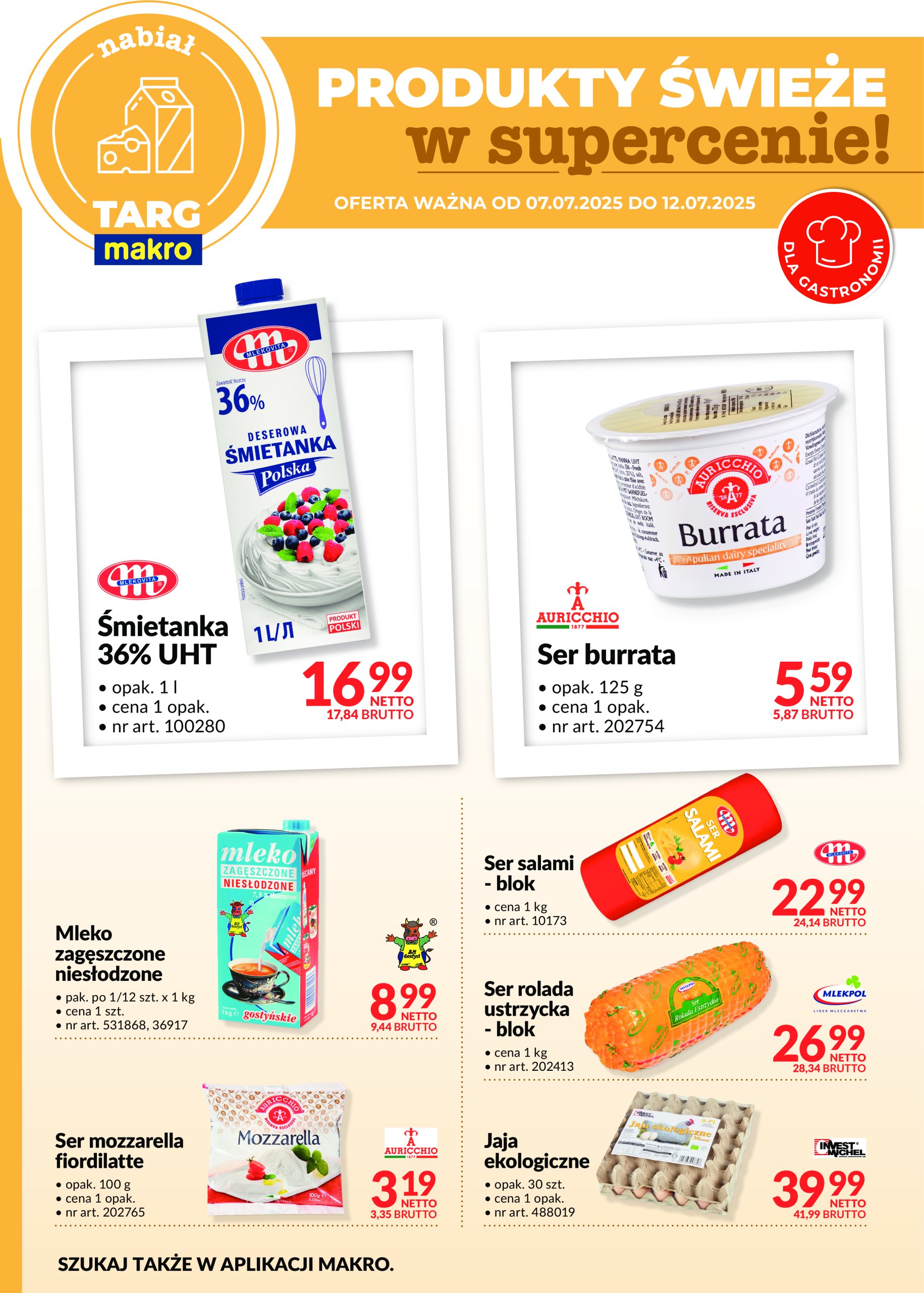 makro - Gazetka Targ MAKRO - Oferta świeża w super cenach! ważna od 07.07. - 12.07. - page: 2