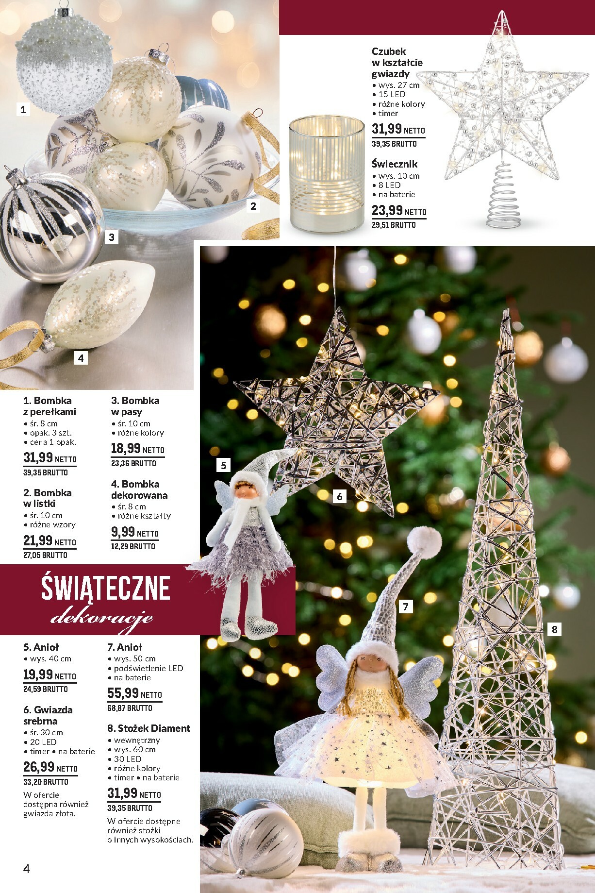 makro - Gazetka Makro - Katalog świąteczne dekoracje - ważna od 02.11. do 31.12. - page: 4