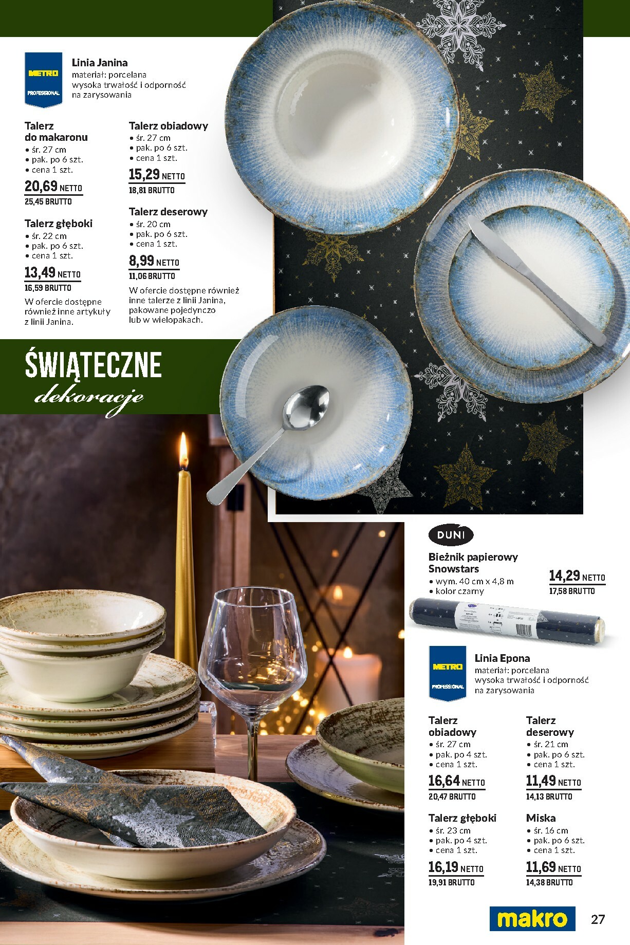 makro - Gazetka Makro - Katalog świąteczne dekoracje - ważna od 02.11. do 31.12. - page: 27