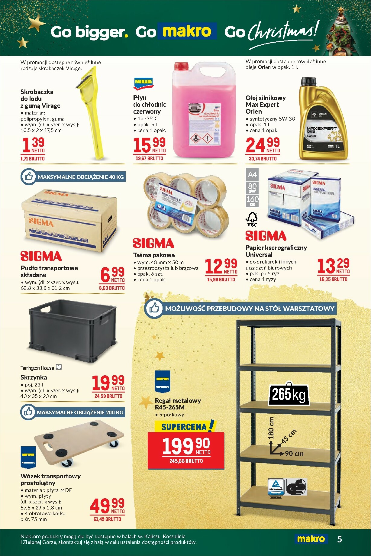 makro - Gazetka Makro - Oferta dla biura i domu - ważna od 09.12. do 05.01. - page: 5