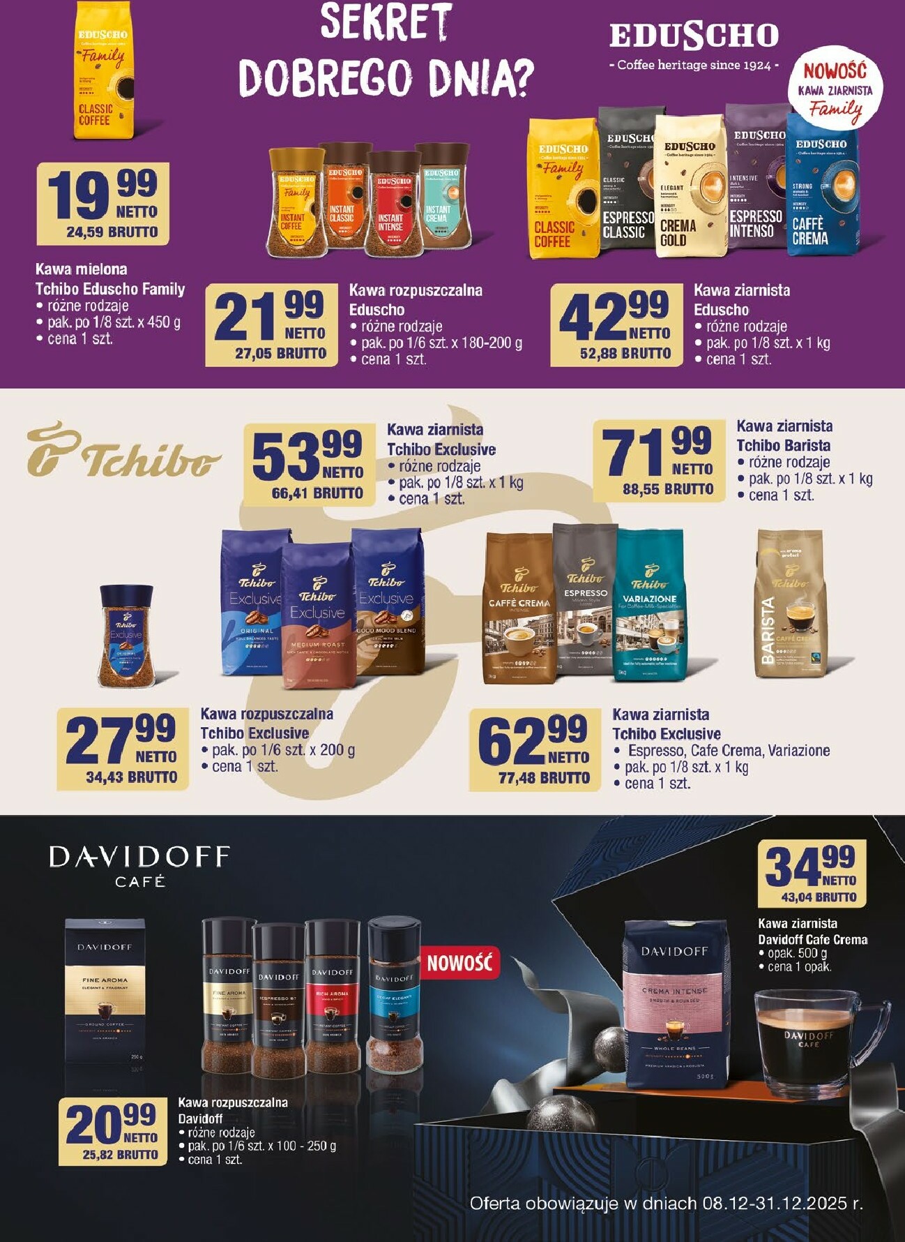 makro - Gazetka Makro - Ulotka Tchibo - ważna od 08.12. do 31.12.