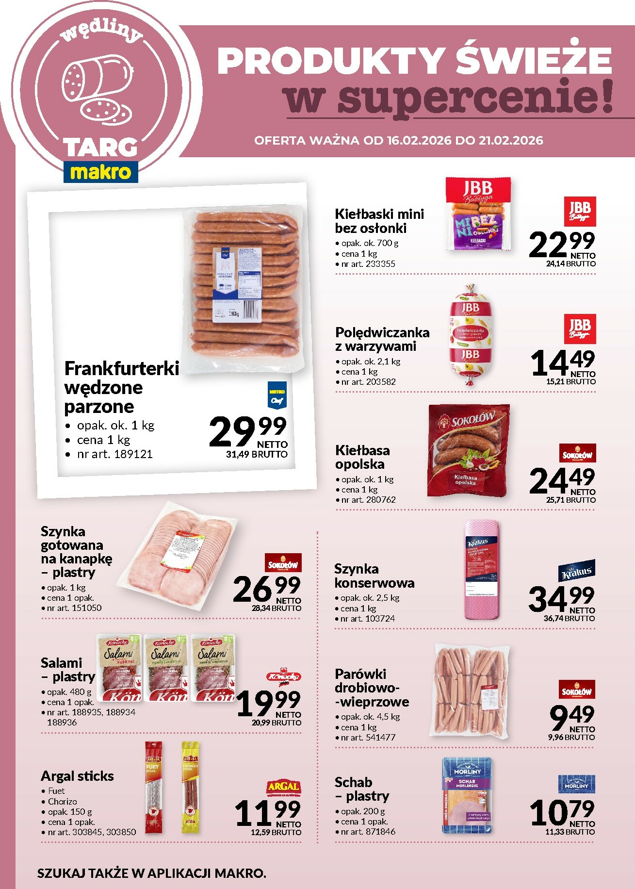 makro - Gazetka Makro - Produkty świeże w supercenie! - ważna od 16.02.2026 do 21.02.2026 - page: 3