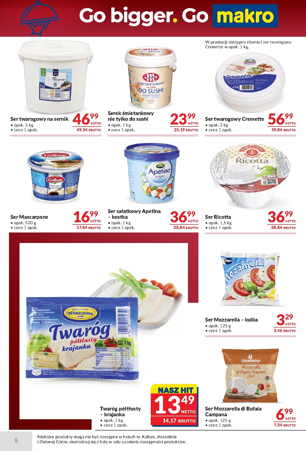 makro - Gazetka Makro - Inspiracja dla twojej kuchni - ważna od 03.03.2026 do 16.03.2026 - page: 8