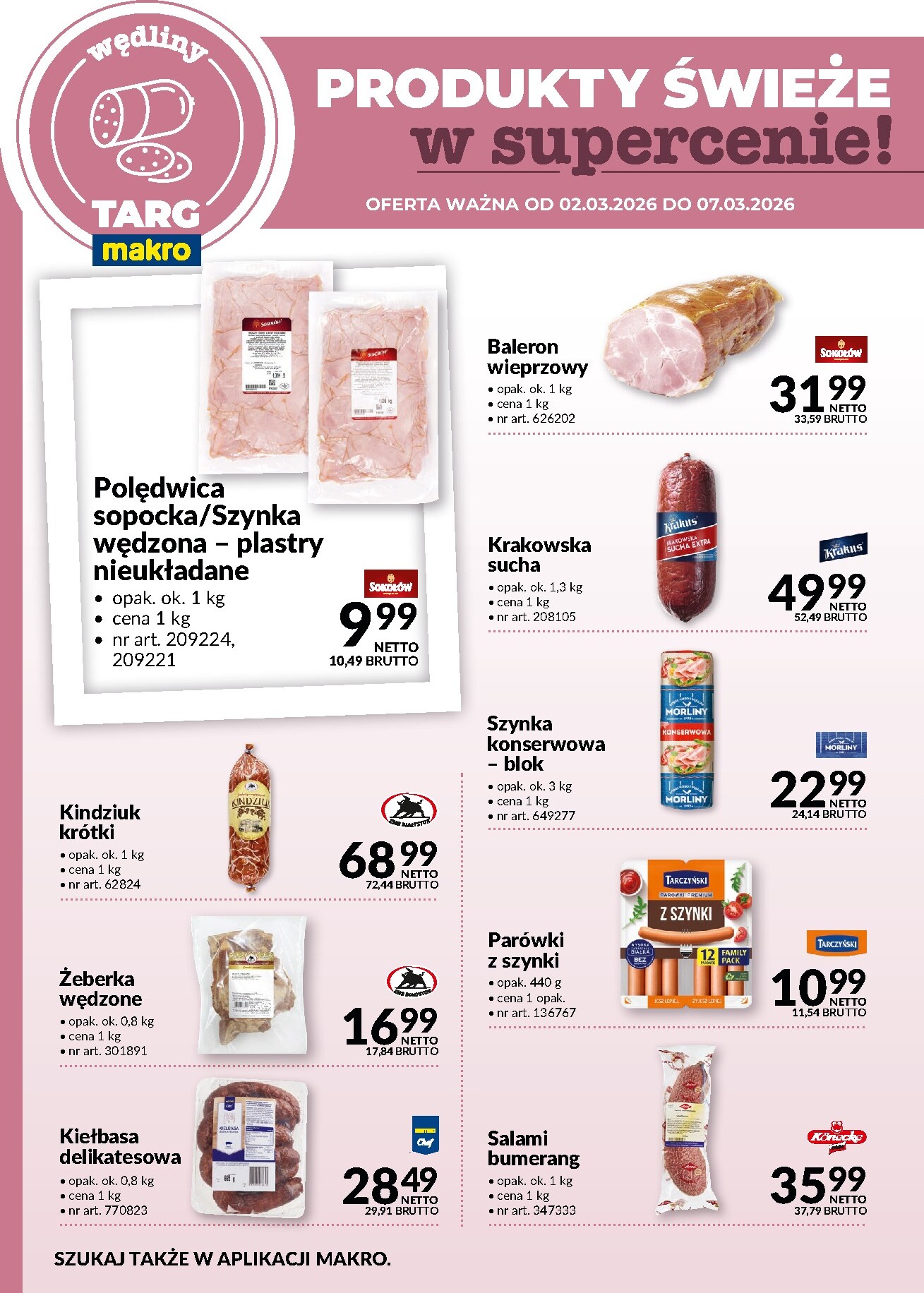 makro - Gazetka Makro - Produkty świeże w supercenie! - ważna od 02.03.2026 do 07.03.2026 - page: 2