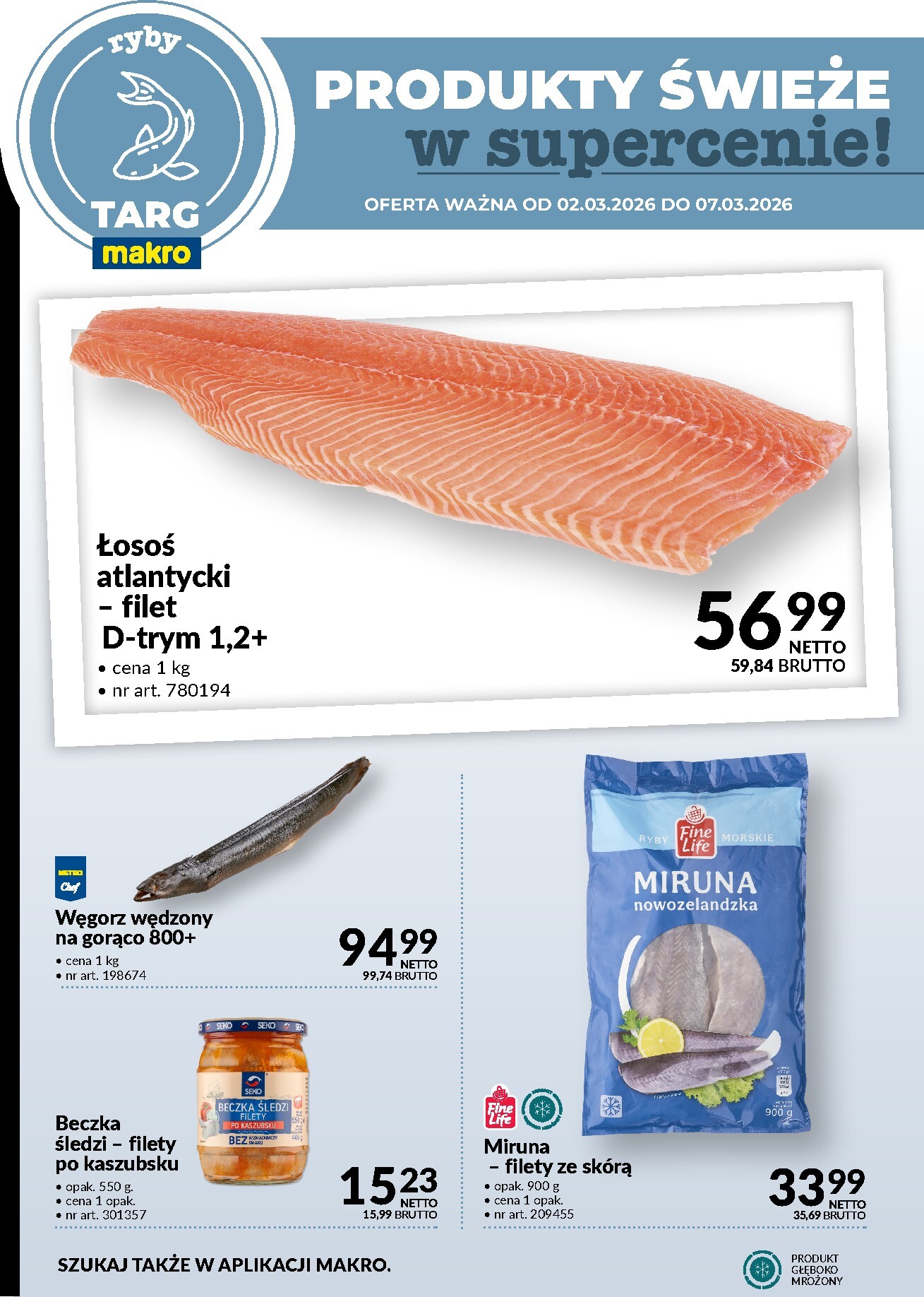 makro - Gazetka Makro - Produkty świeże w supercenie! - ważna od 02.03.2026 do 07.03.2026 - page: 4