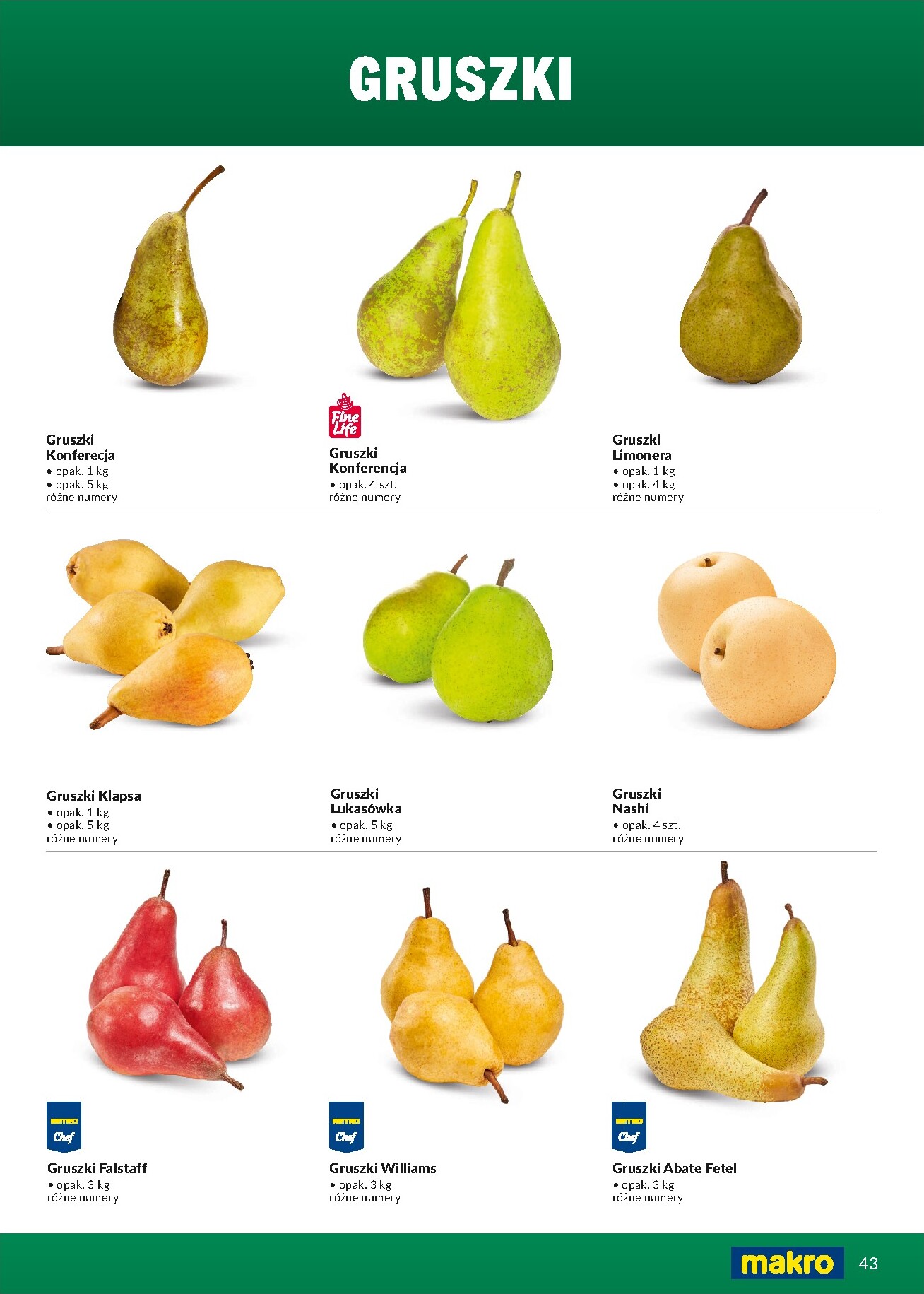 makro - Gazetka Makro - Fresh Oferta - ważna od 15.03.2026 do 31.12.2026 - page: 43