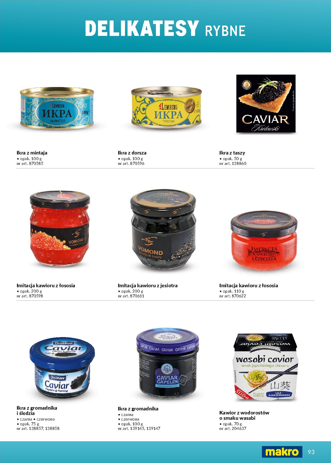 makro - Gazetka Makro - Fresh Oferta - ważna od 15.03.2026 do 31.12.2026 - page: 93