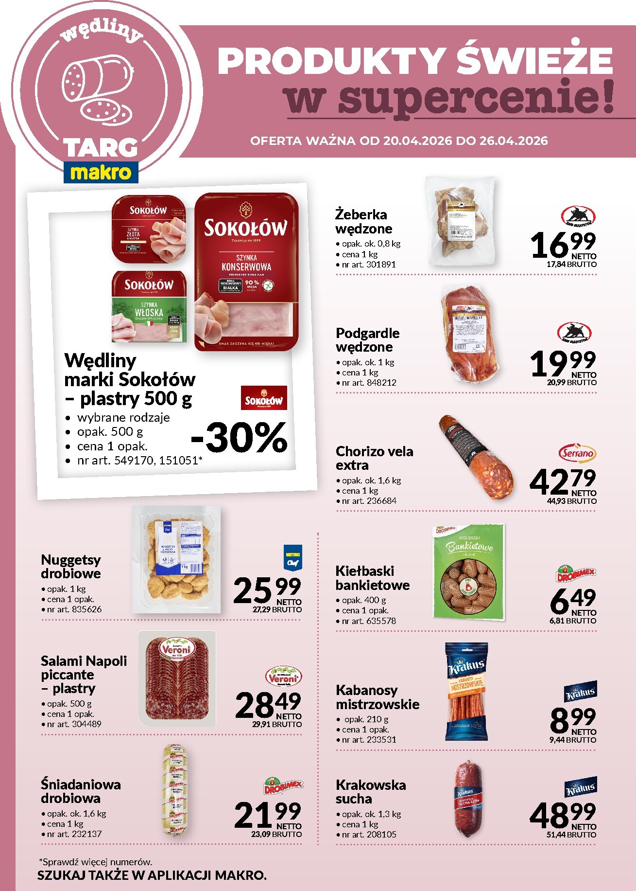 makro - Aktualna gazetka Makro - Produkty świeże w supercenie! ważna od 20.04.2026 do 26.04.2026 - page: 3
