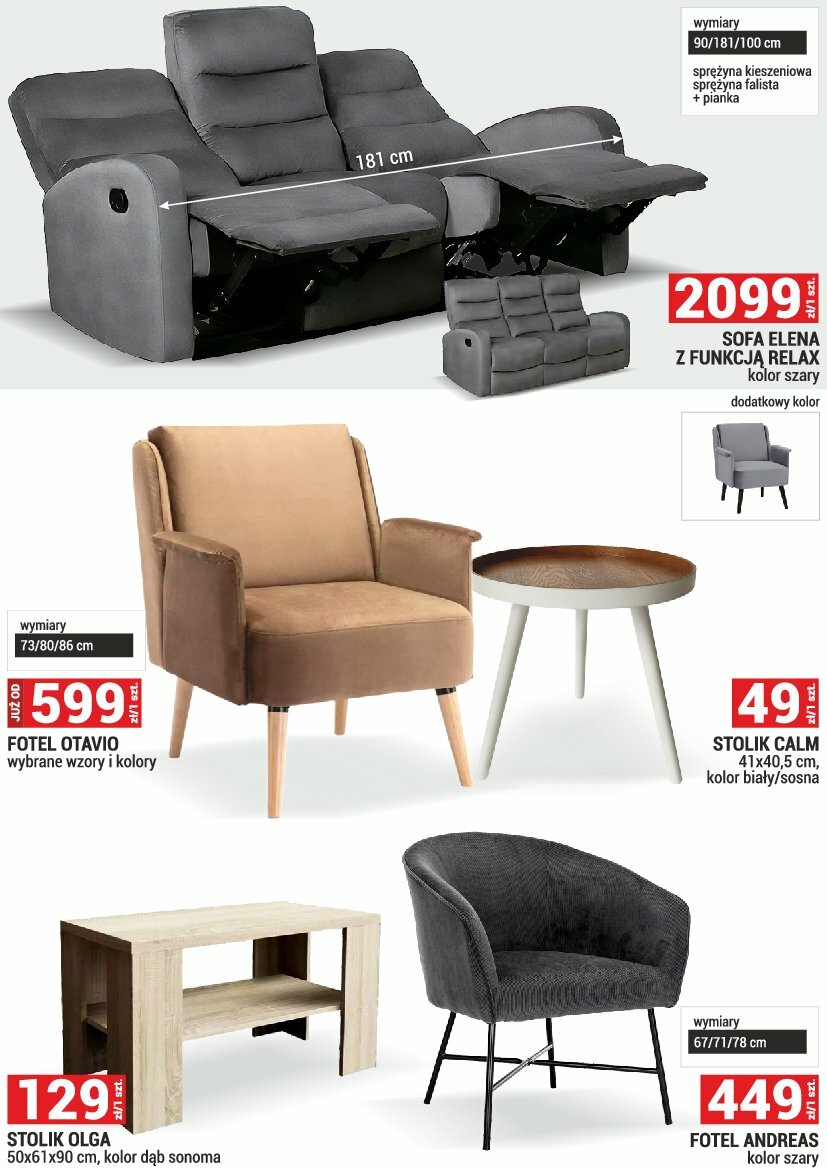 merkury-market - Gazetka Merkury Market - Meble, wypoczynki, materace ważna od 01.08. - 31.08. - page: 11