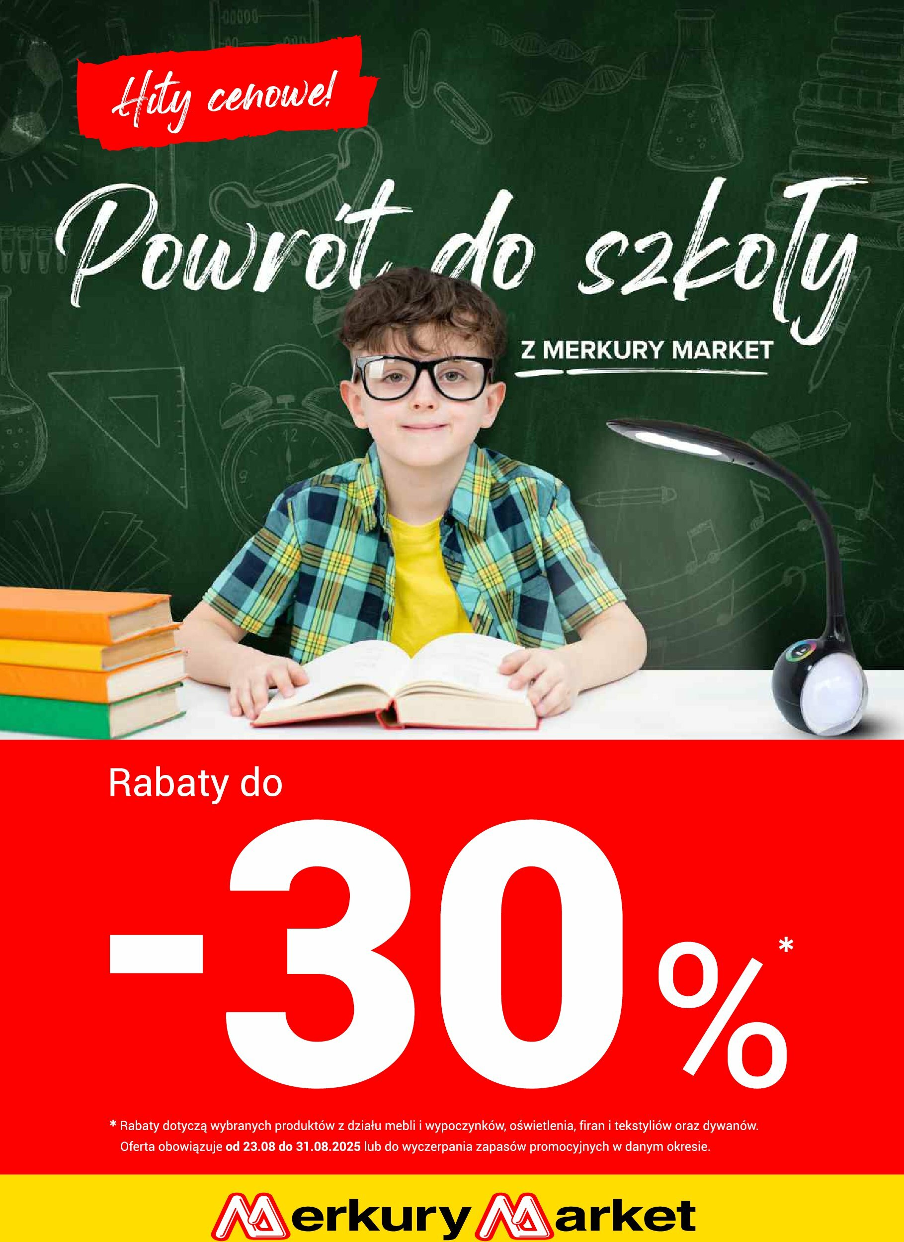 merkury-market - Gazetka Merkury Market - Powrót do szkoły z Merkury - ważna od 23.08. do 31.08.