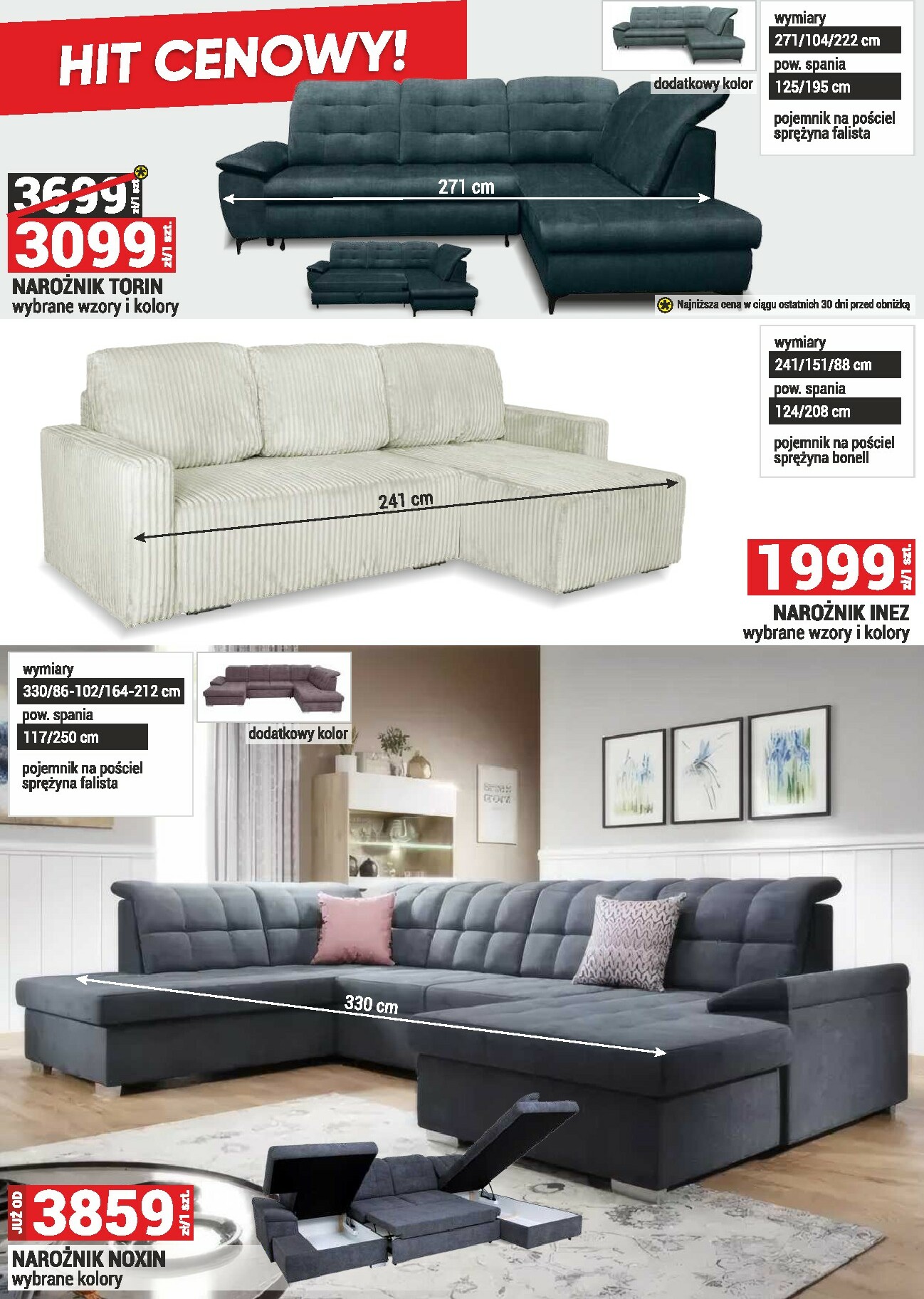 merkury-market - Gazetka Merkury Market - Meble, wypoczynki, materace - ważna od 01.12. do 31.12. - page: 21