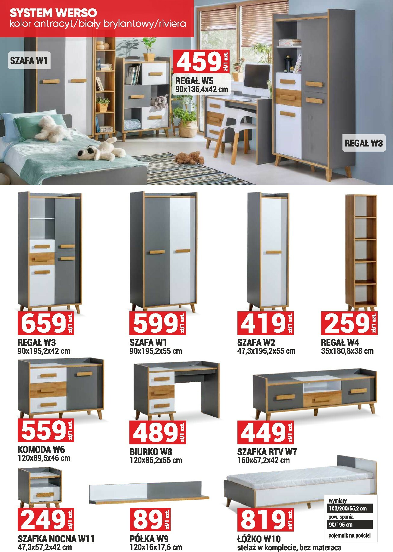 merkury-market - Gazetka Merkury Market - Meble, wypoczynki, materace - ważna od 02.01. do 31.01. - page: 14