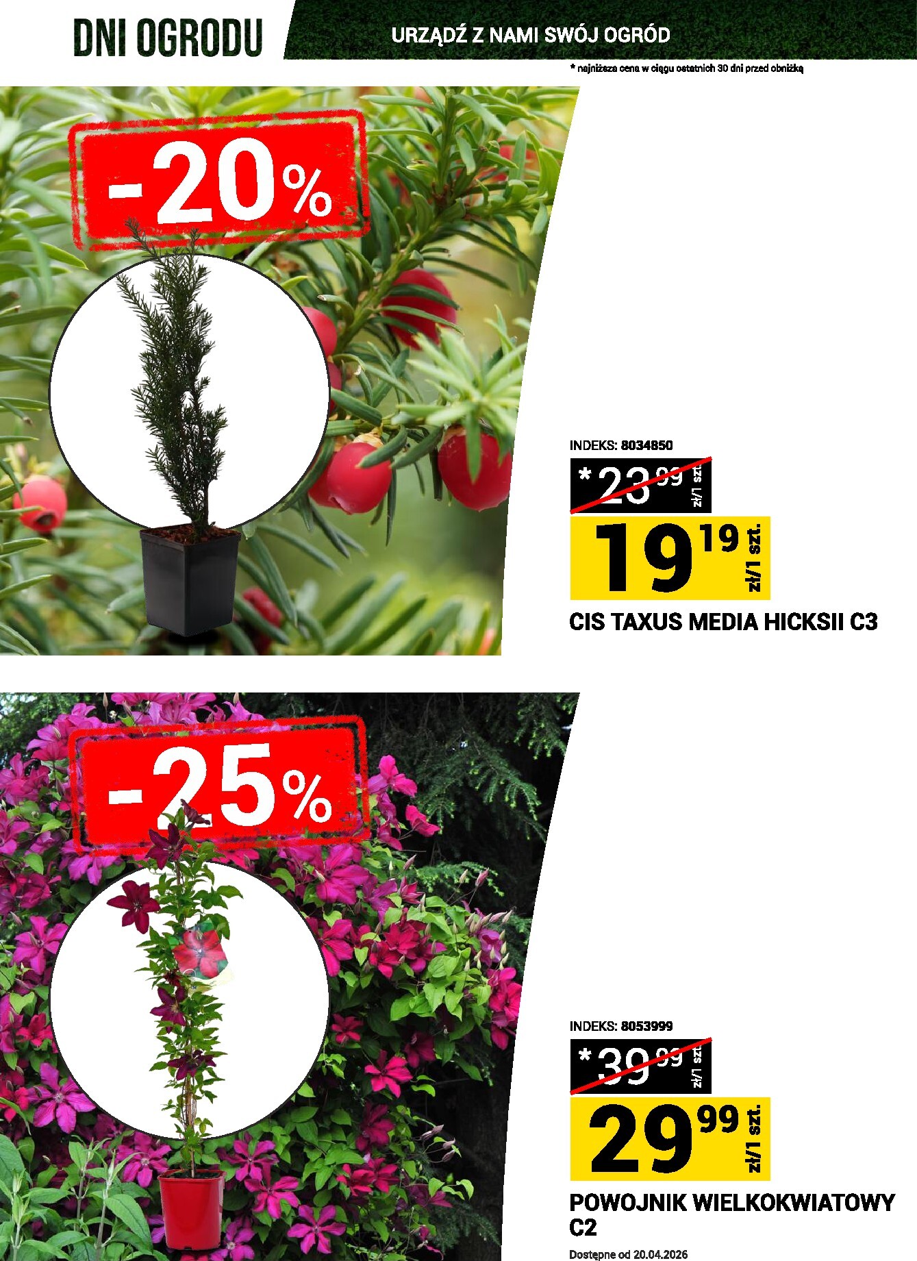 merkury-market - Aktualna gazetka Merkury Market - Dni ogrodu ważna od 18.04.2026 do 26.04.2026 - page: 3