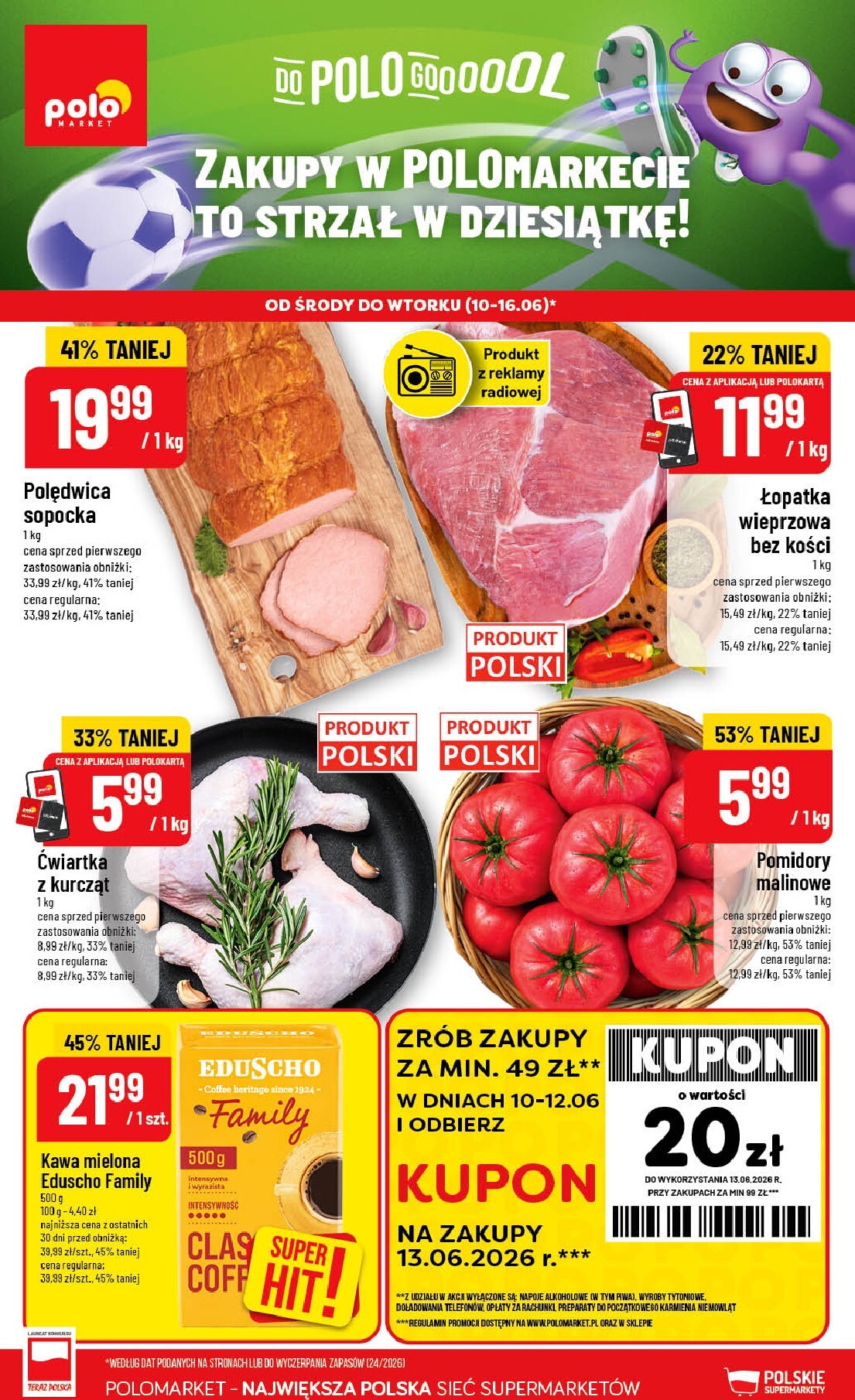 polomarket - Nowa gazetka POLO market ważna od 10.06.2026 do 16.06.2026