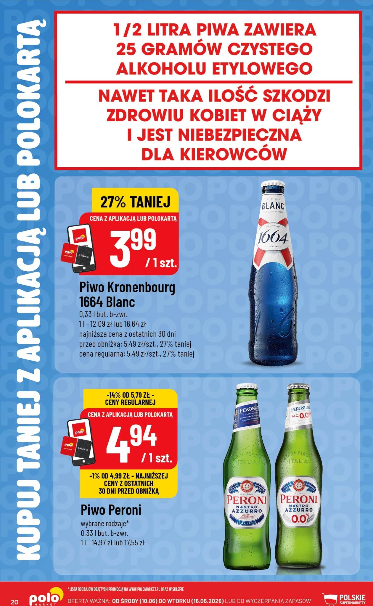 polomarket - Aktualna gazetka POLO market - Kupuj Taniej w Aplikacji ważna od 10.06.2026 do 16.06.2026 - page: 20