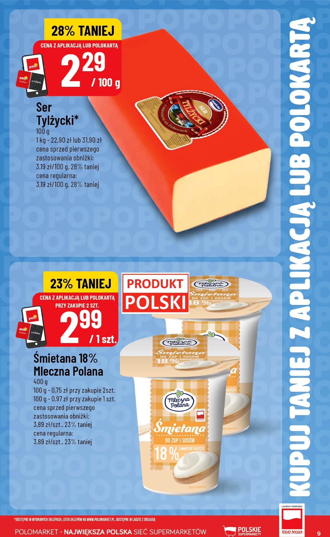 polomarket - Aktualna gazetka POLO market - Kupuj Taniej w Aplikacji ważna od 10.06.2026 do 16.06.2026 - page: 9