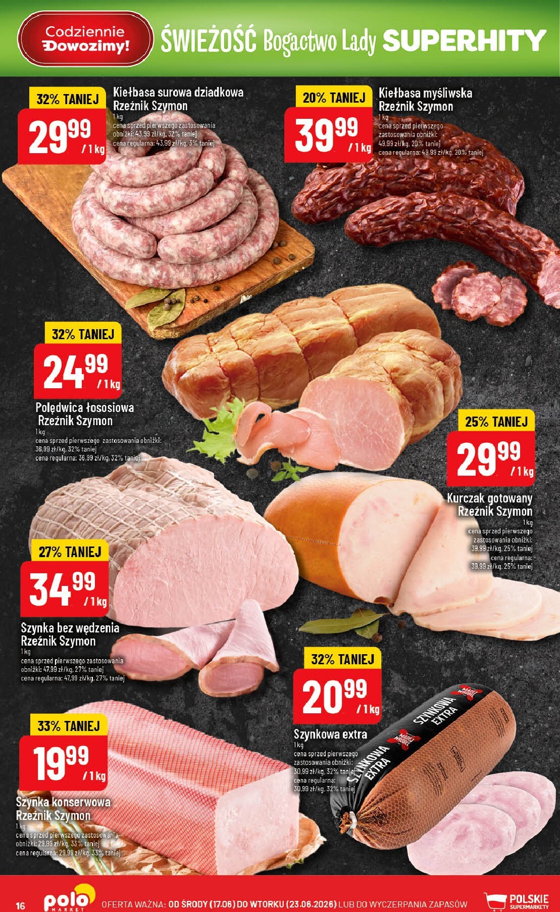 polomarket - Nowa gazetka POLO market - Gazetka POLOmarket ważna od 17.06.2026 do 23.06.2026 - page: 16