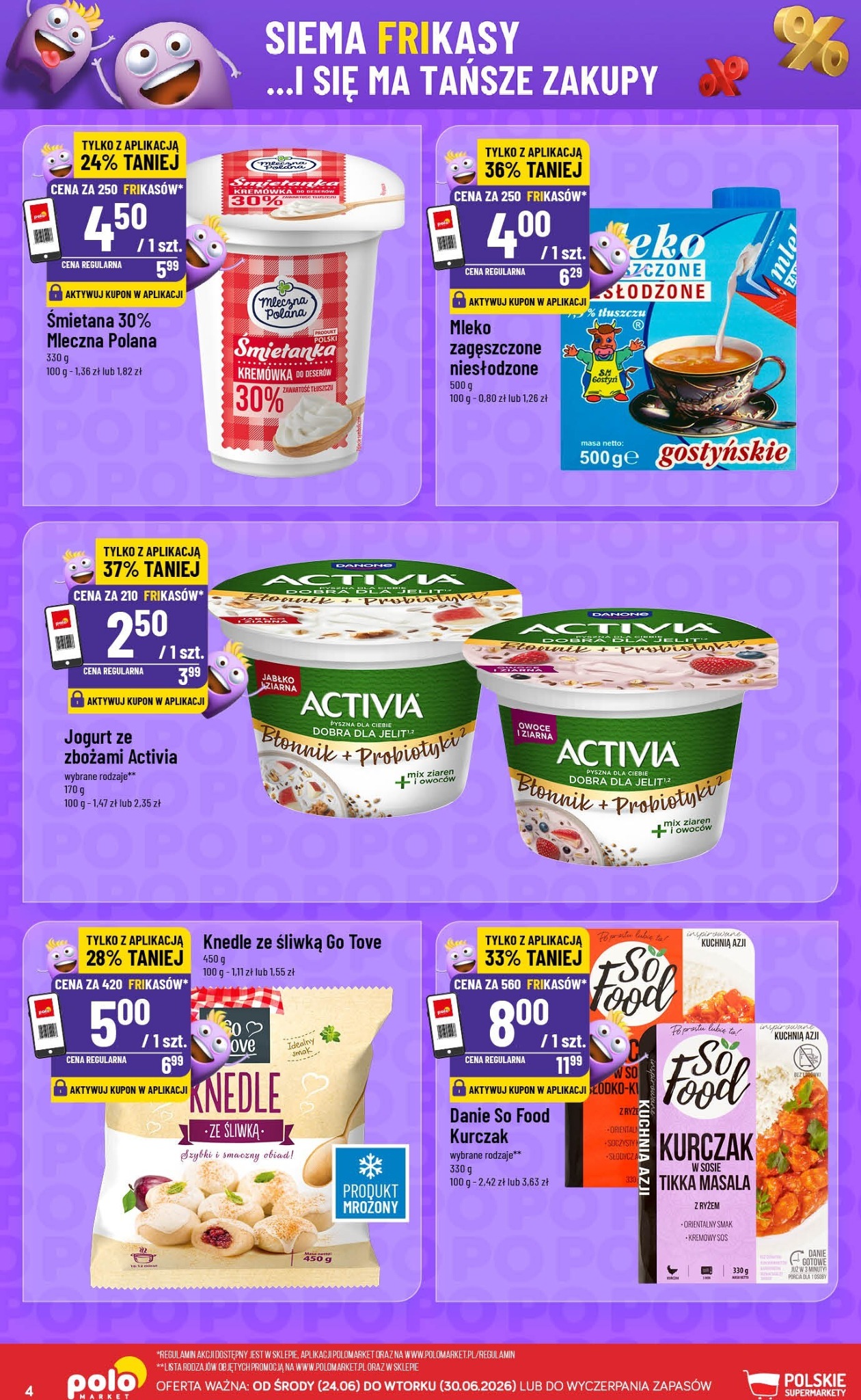 polomarket - Nowa gazetka POLO market - Katalog Frikasy ważna od 24.06.2026 do 30.06.2026 - page: 4