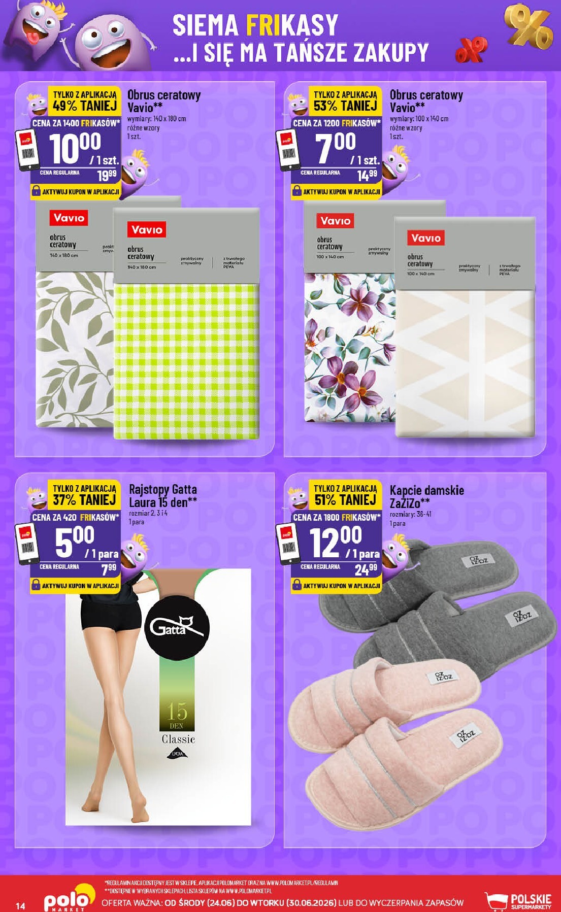 polomarket - Nowa gazetka POLO market - Katalog Frikasy ważna od 24.06.2026 do 30.06.2026 - page: 14