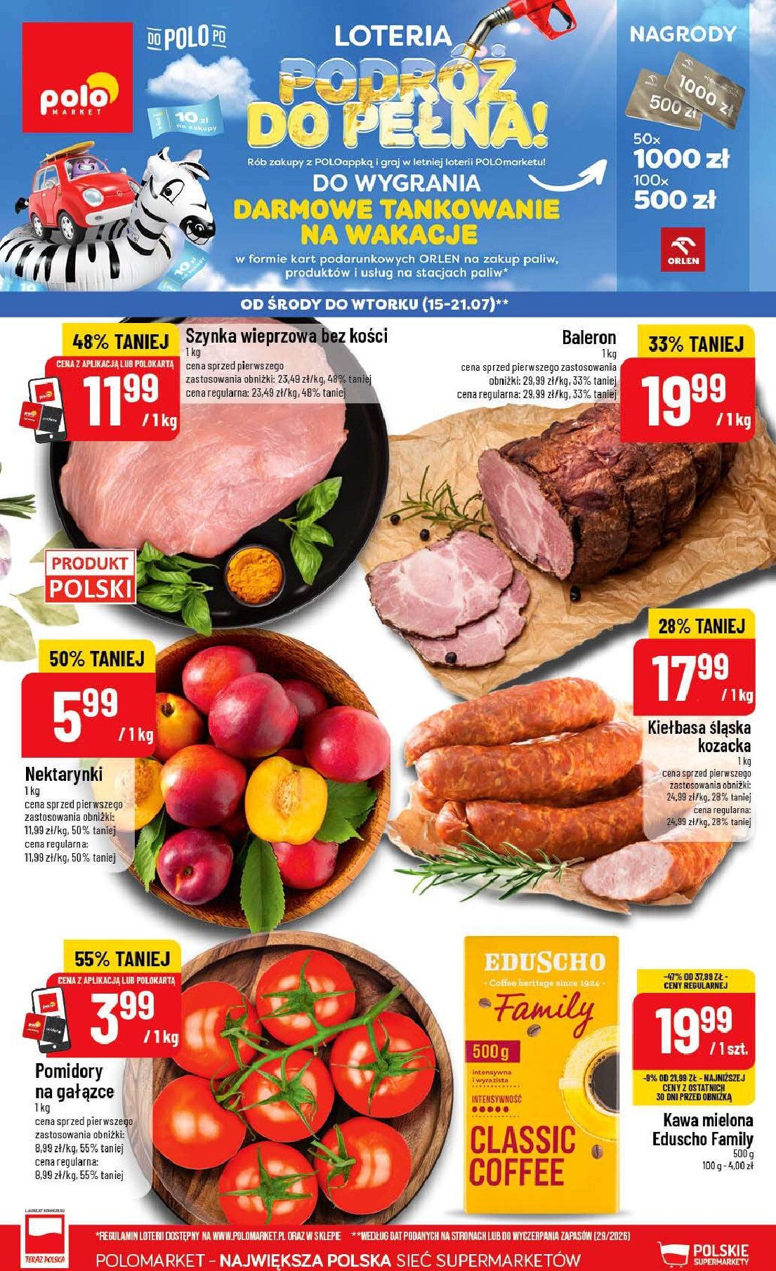 polomarket - Nowa gazetka POLO market ważna od 15.07.2026 do 21.07.2026
