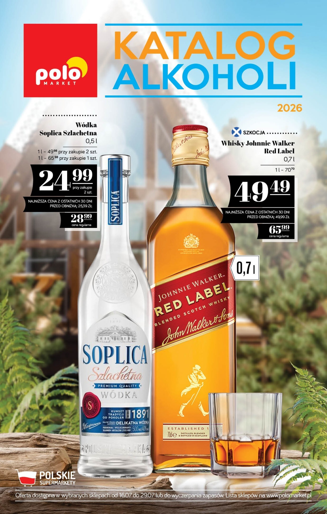 polomarket - Aktualna gazetka POLO market - Katalog alkoholi ważna od 16.07.2026 do 29.07.2026