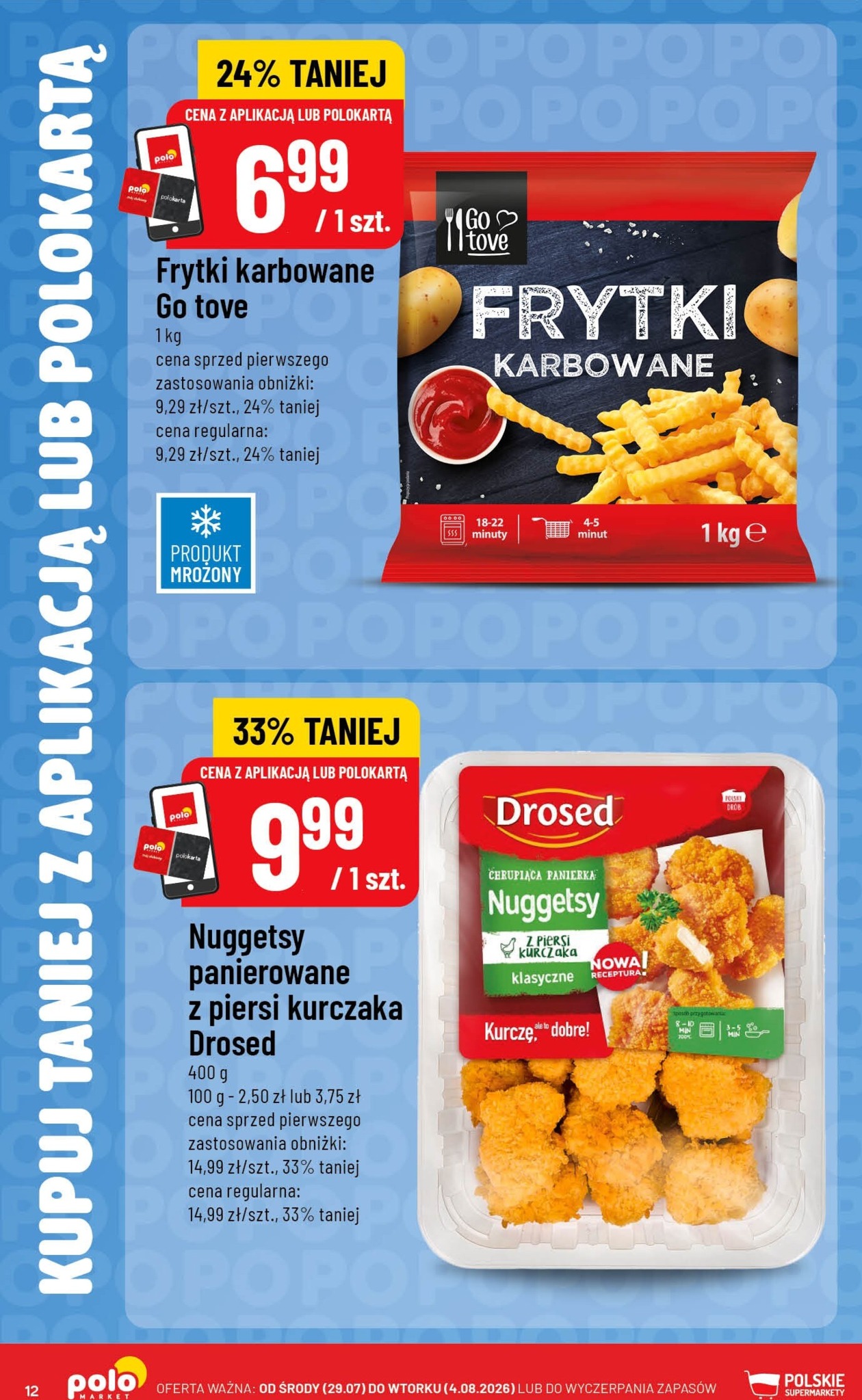 polomarket - Nowa gazetka POLO market - Kupuj Taniej z Aplikacją lub Polokartą ważna od 29.07.2026 do 04.08.2026 - page: 12