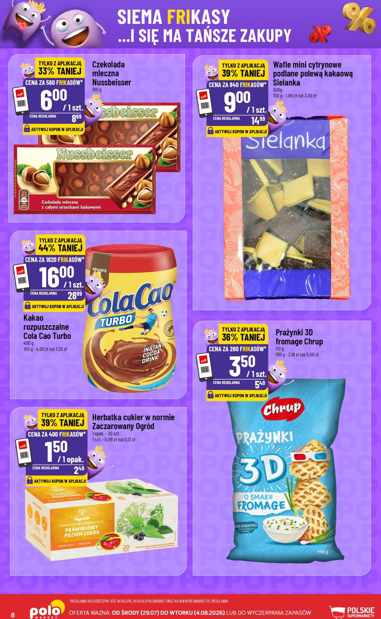 polomarket - Nowa gazetka POLO market - Frikasowe Hity ważna od 29.07.2026 do 04.08.2026 - page: 8
