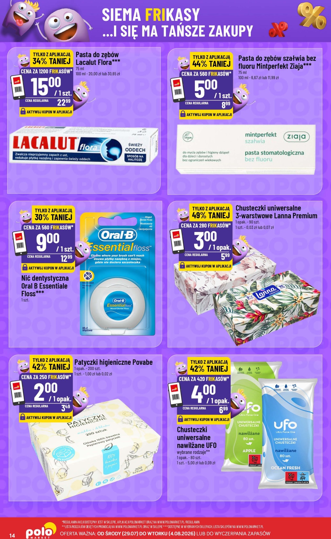 polomarket - Nowa gazetka POLO market - Frikasowe Hity ważna od 29.07.2026 do 04.08.2026 - page: 14