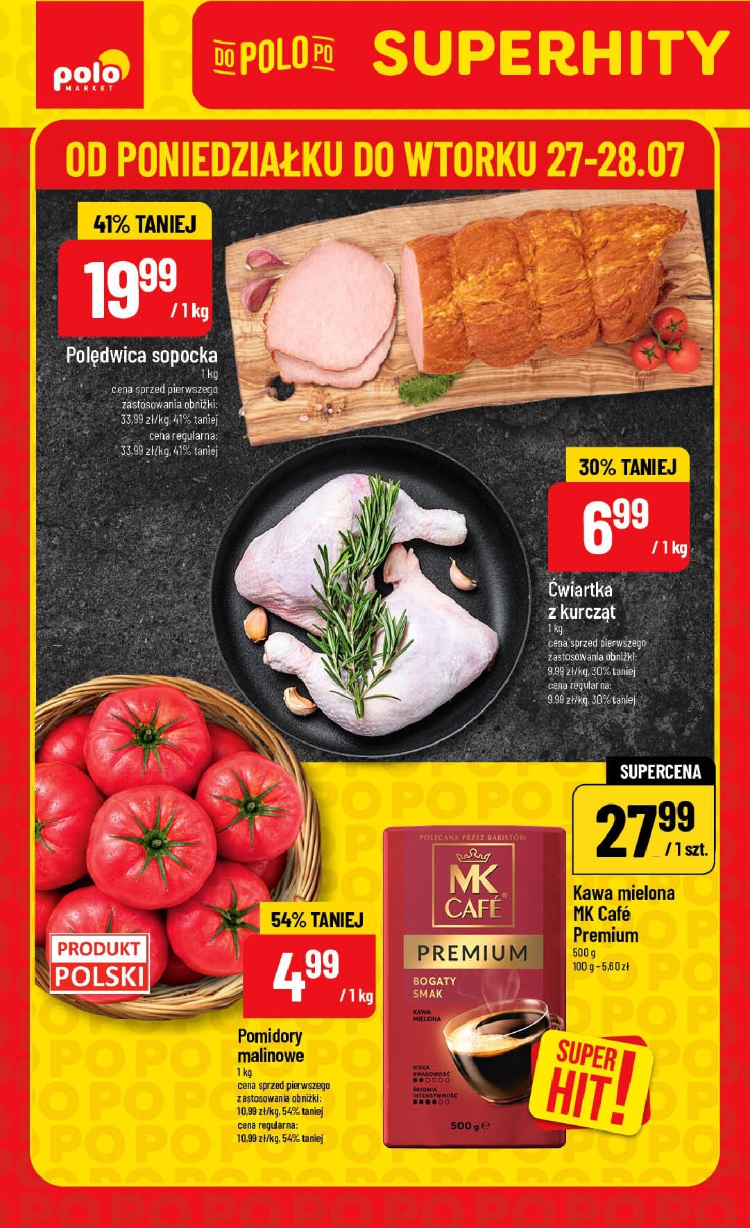 polomarket - Aktualna gazetka POLO market - Superhity ważna od 27.07.2026 do 28.07.2026 - page: 1