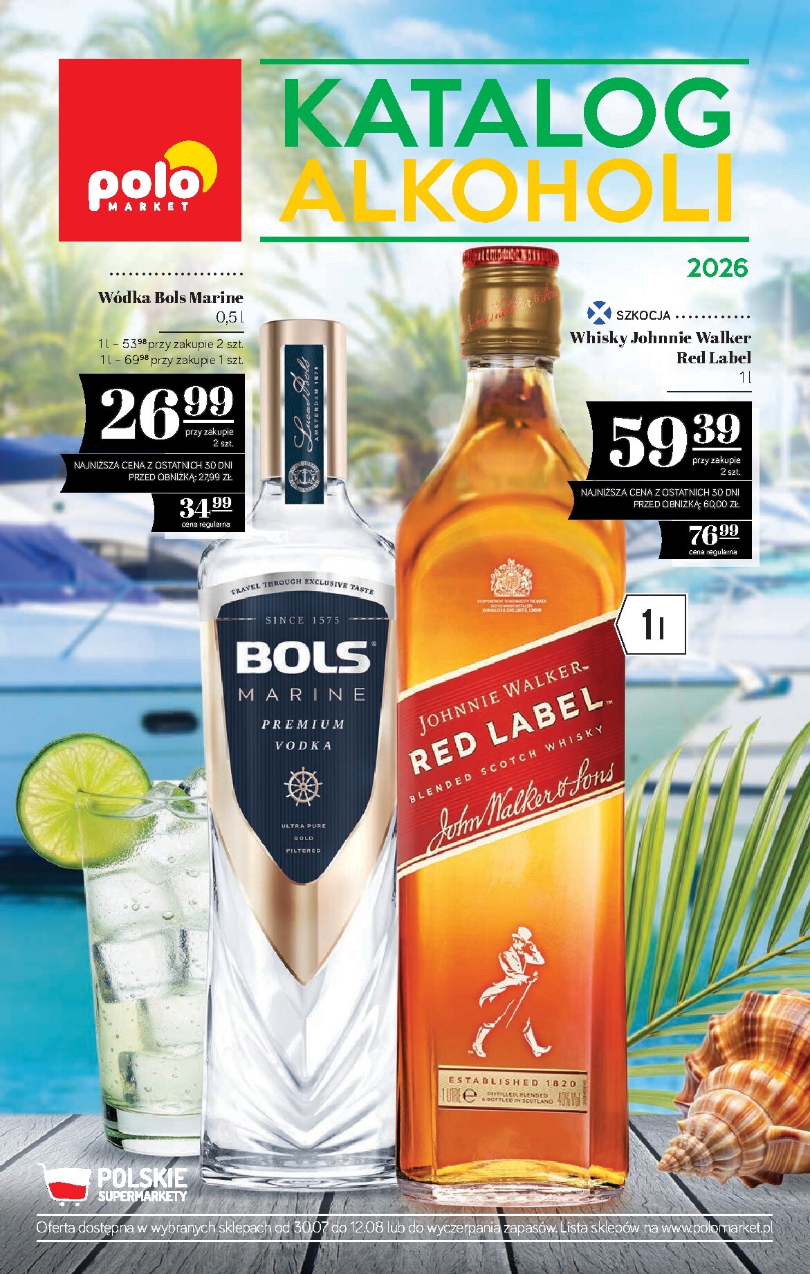 polomarket - Nowa gazetka POLO market - Katalog alkoholi ważna od 30.07.2026 do 12.08.2026