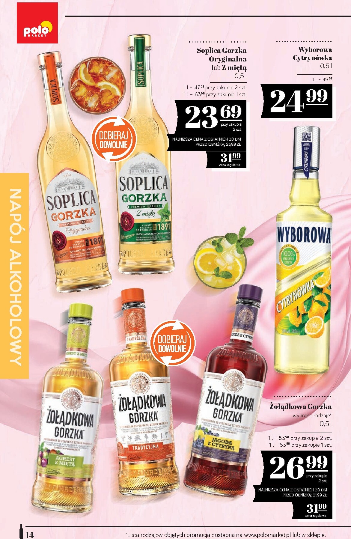 polomarket - Nowa gazetka POLO market - Katalog alkoholi ważna od 30.07.2026 do 12.08.2026 - page: 14