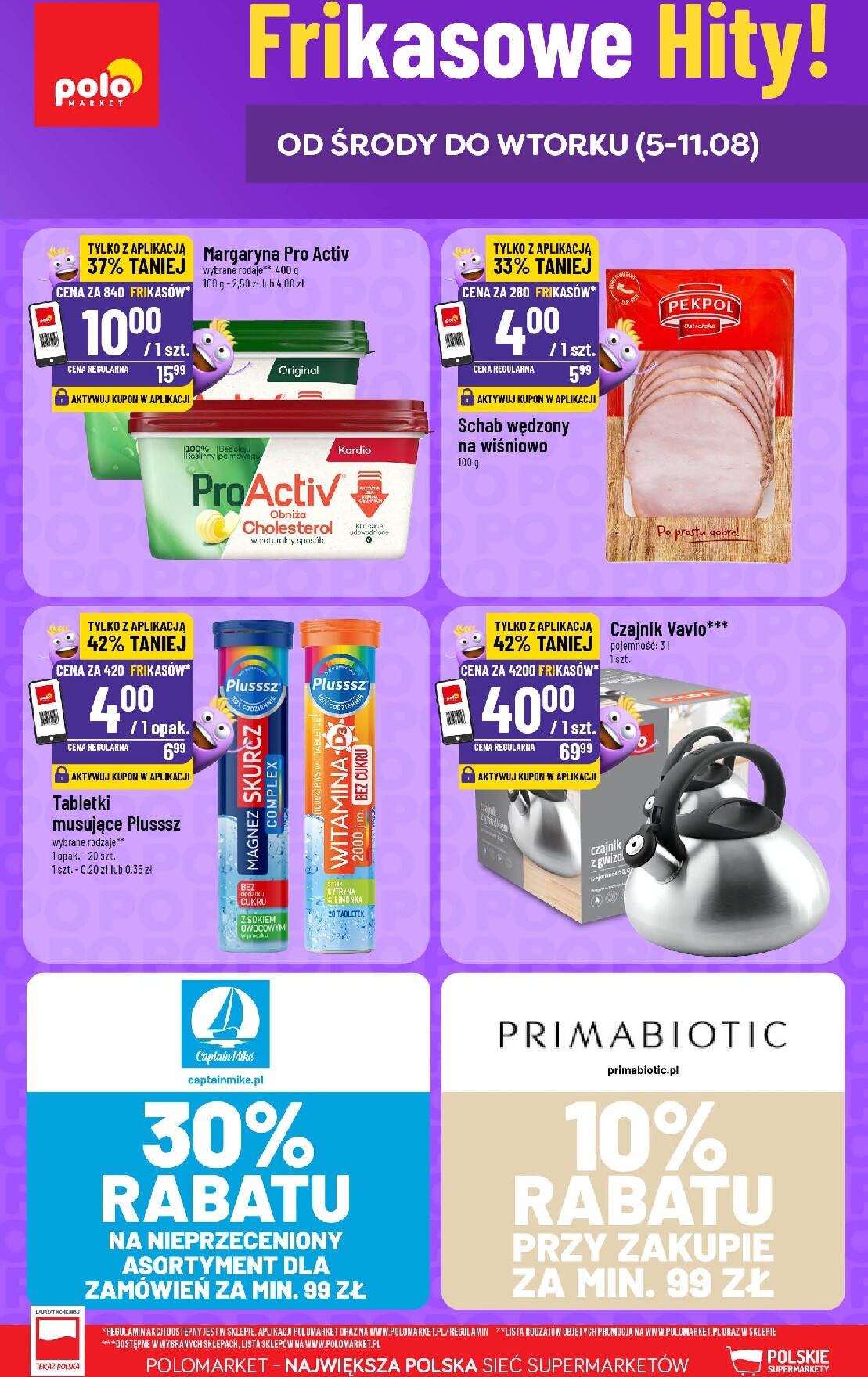 polomarket - Nowa gazetka POLO market - Katalog Frikasy ważna od 05.08.2026 do 11.08.2026