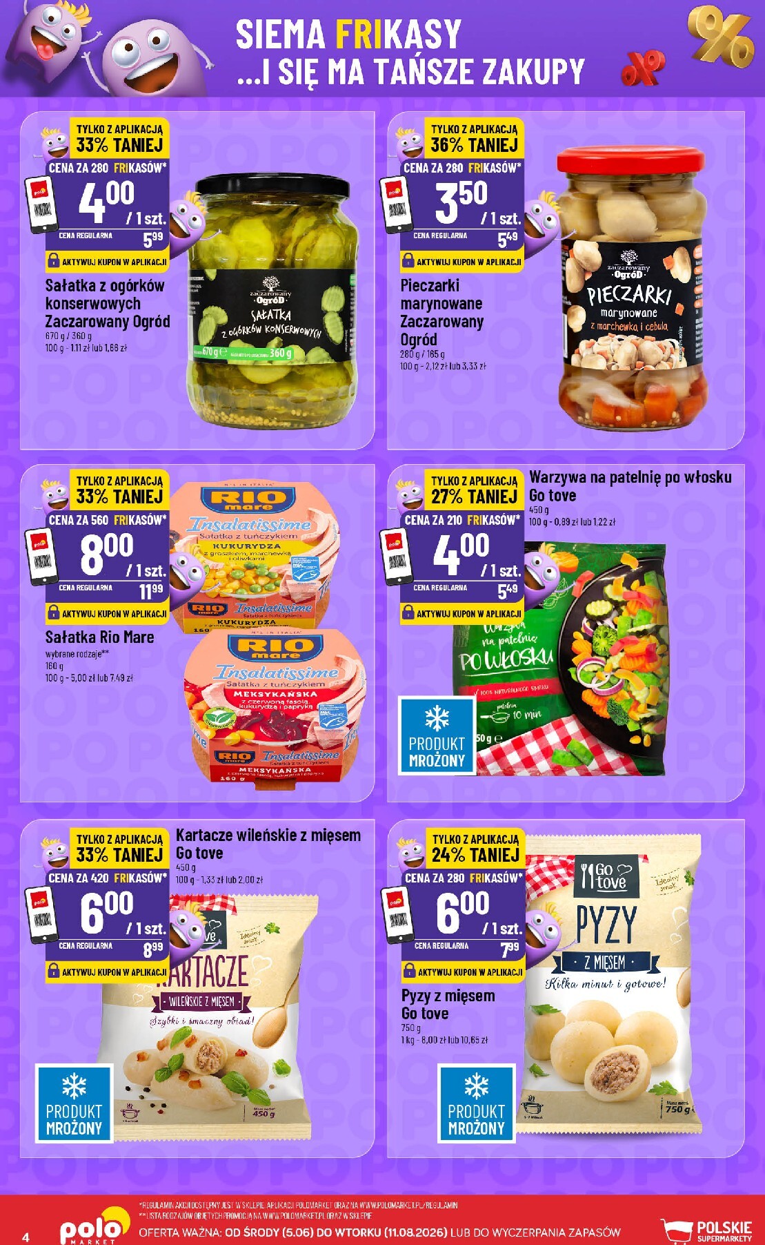 polomarket - Nowa gazetka POLO market - Katalog Frikasy ważna od 05.08.2026 do 11.08.2026 - page: 4