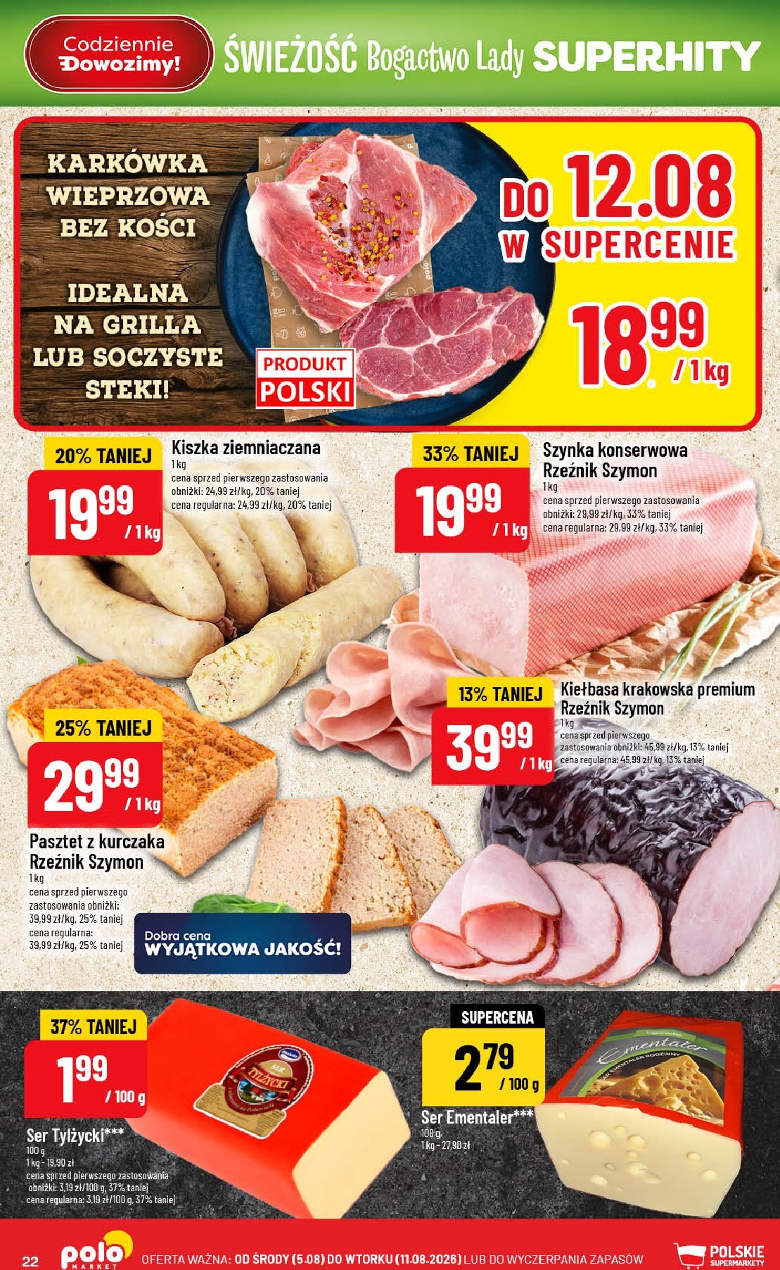 polomarket - Nowa gazetka POLO market ważna od 05.08.2026 do 11.08.2026 - page: 22