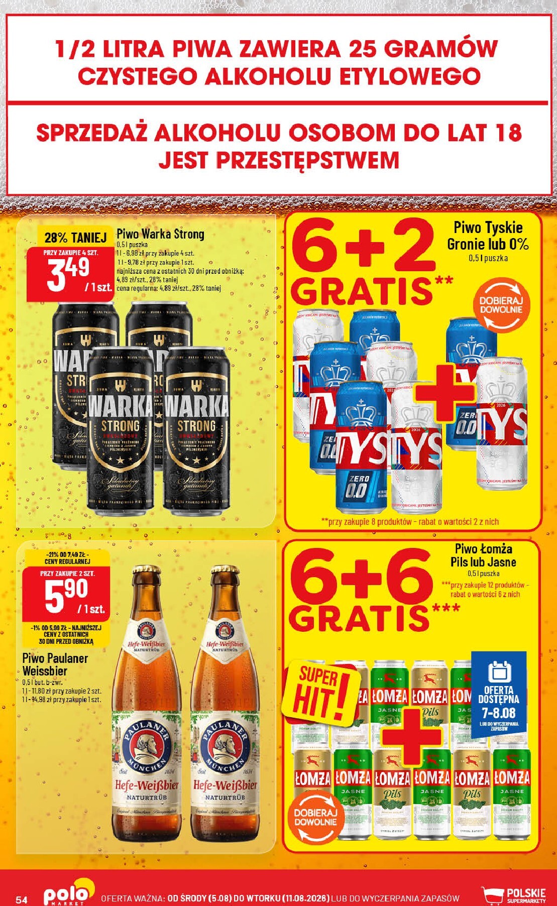 polomarket - Nowa gazetka POLO market ważna od 05.08.2026 do 11.08.2026 - page: 54