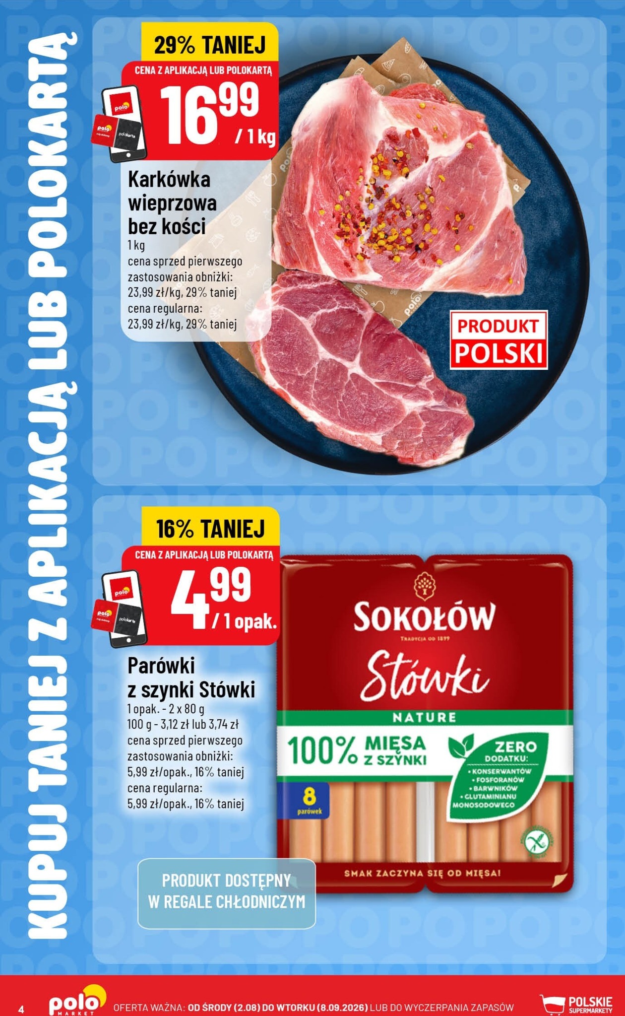 polomarket - Aktualna gazetka POLO market - Kupuj taniej z POLOappką ważna od 02.09.2026 do 08.09.2026 - page: 4