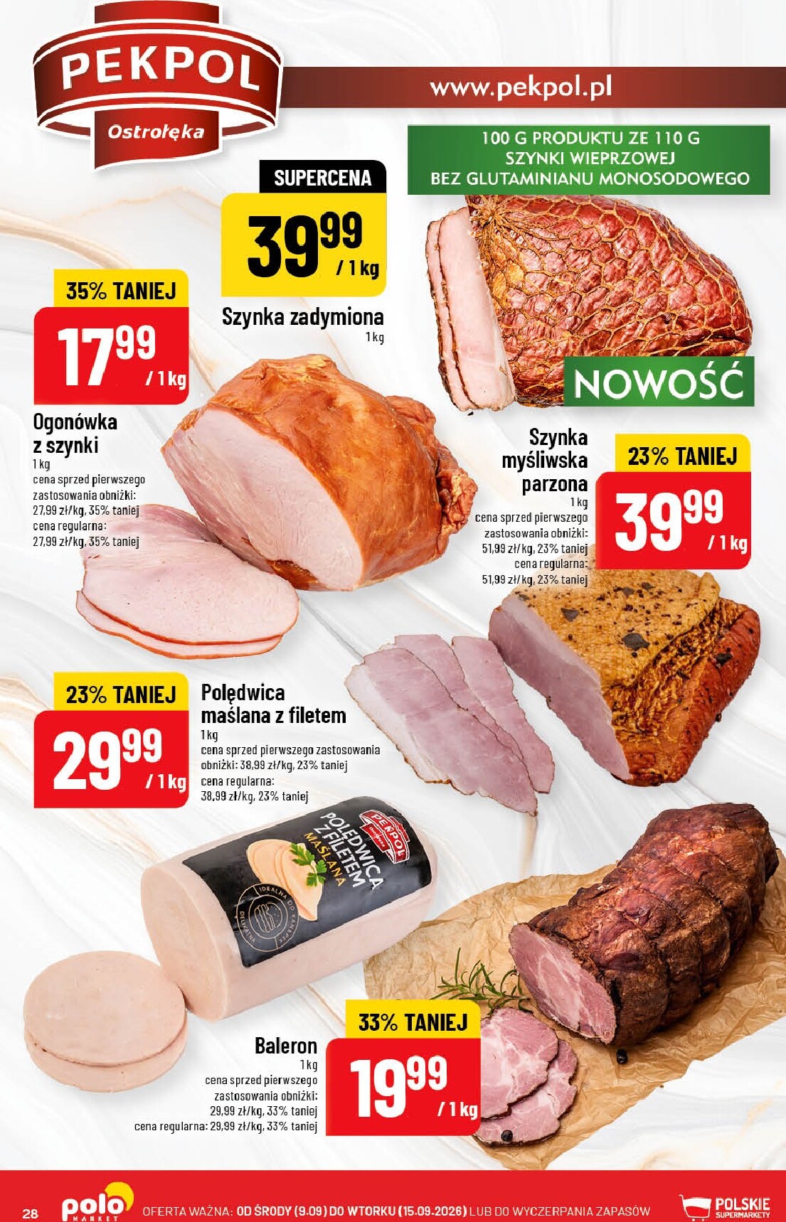 polomarket - Nowa gazetka POLO market ważna od 09.09.2026 do 15.09.2026 - page: 28