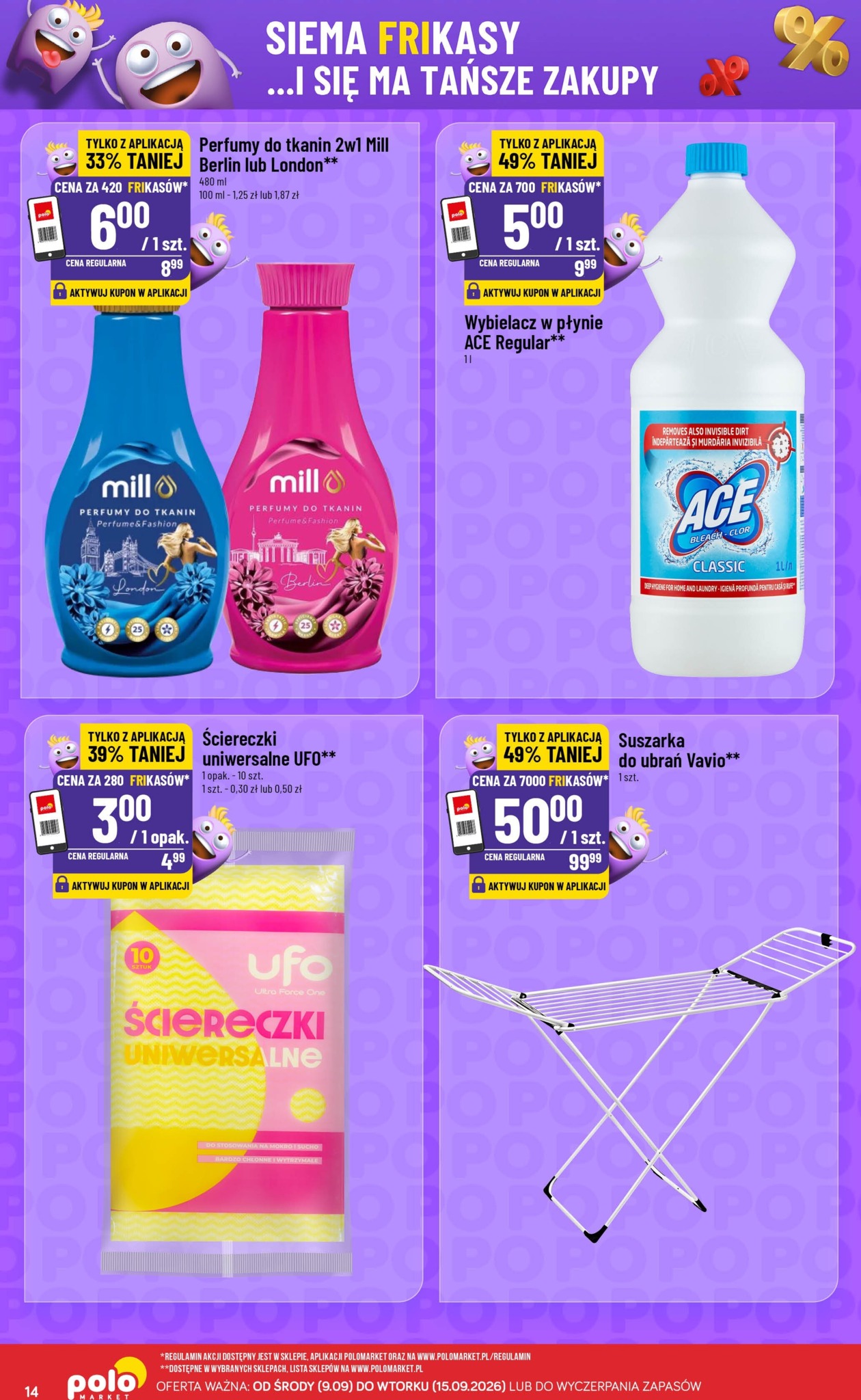 polomarket - Nowa gazetka POLO market - Frikasowy Katalog ważna od 09.09.2026 do 15.09.2026 - page: 14