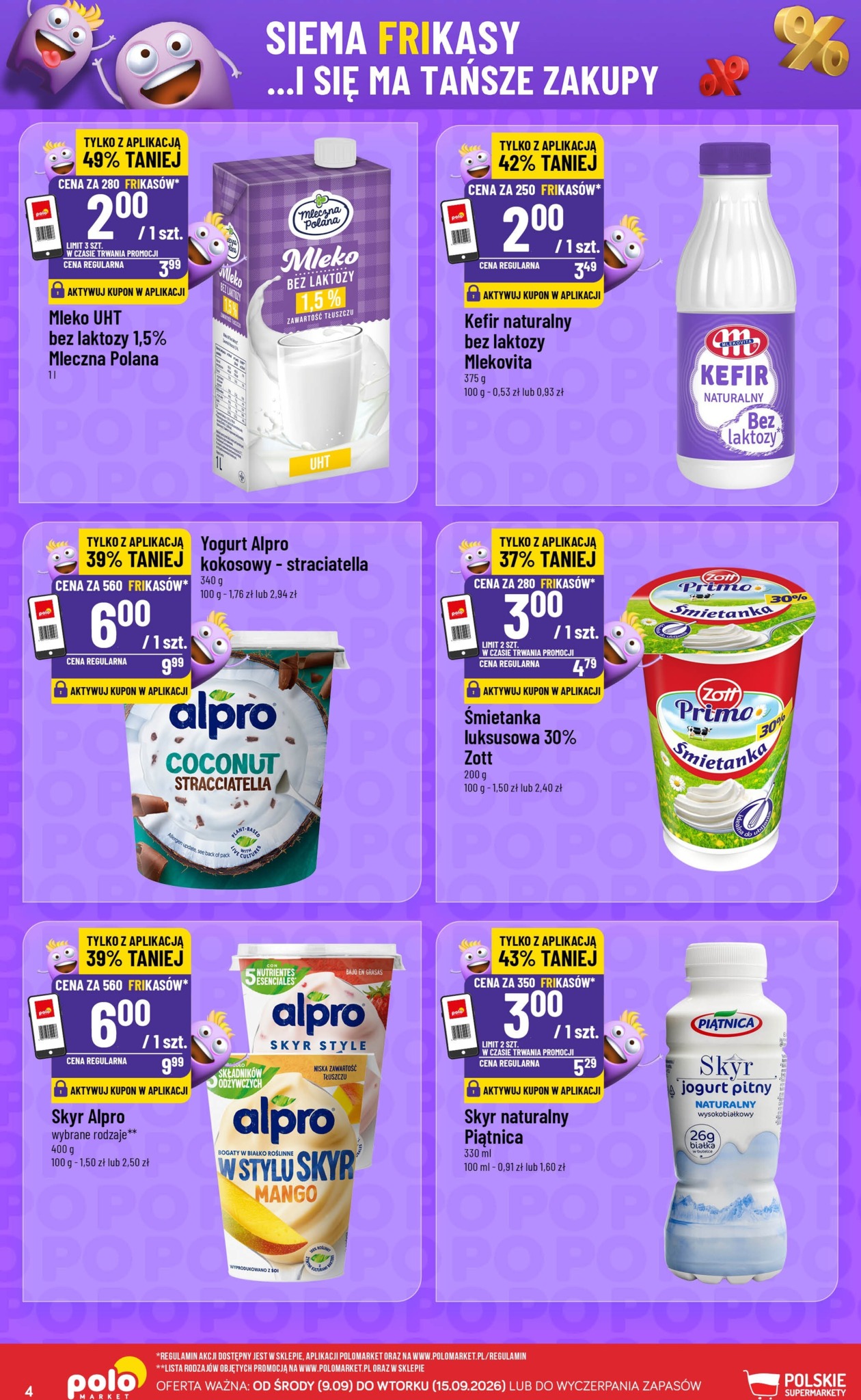 polomarket - Nowa gazetka POLO market - Frikasowy Katalog ważna od 09.09.2026 do 15.09.2026 - page: 4