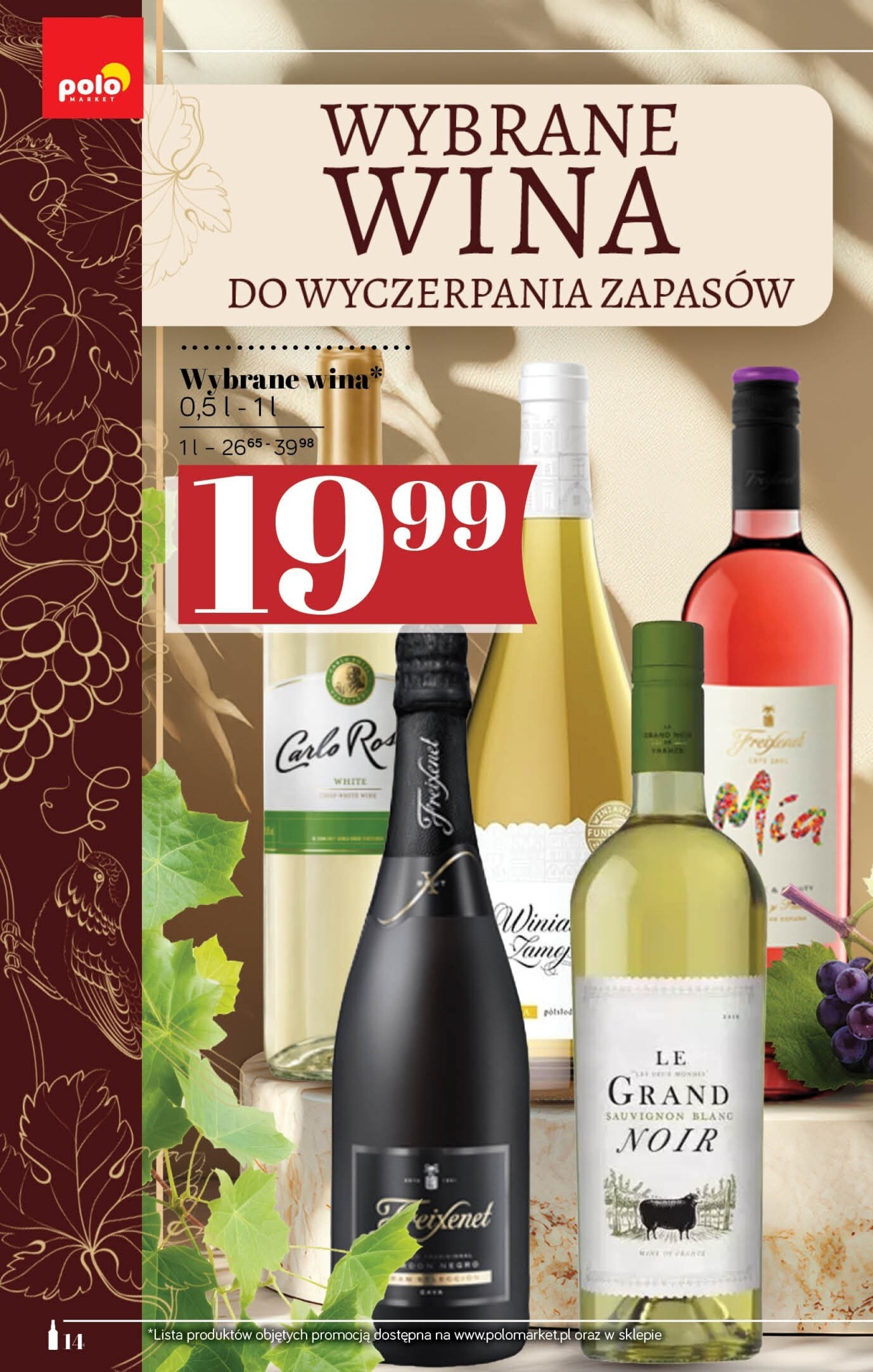 polomarket - Nowa gazetka POLO market - Katalog alkoholi ważna od 10.09.2026 do 23.09.2026 - page: 14