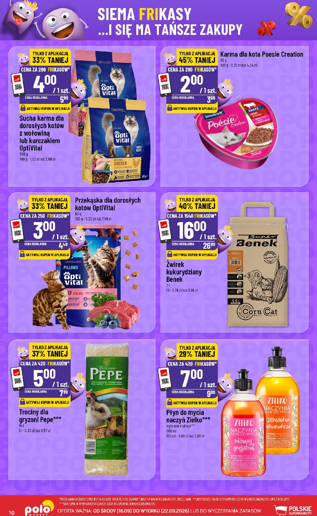 polomarket - Nowa gazetka POLO market - Frikasowy Katalog ważna od 16.09.2026 do 22.09.2026 - page: 10