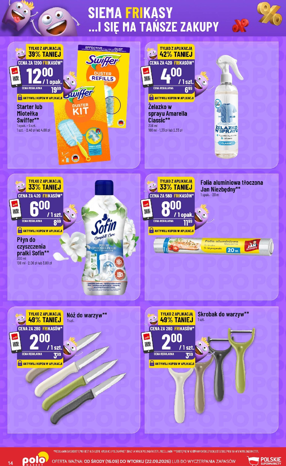 polomarket - Nowa gazetka POLO market - Frikasowy Katalog ważna od 16.09.2026 do 22.09.2026 - page: 14