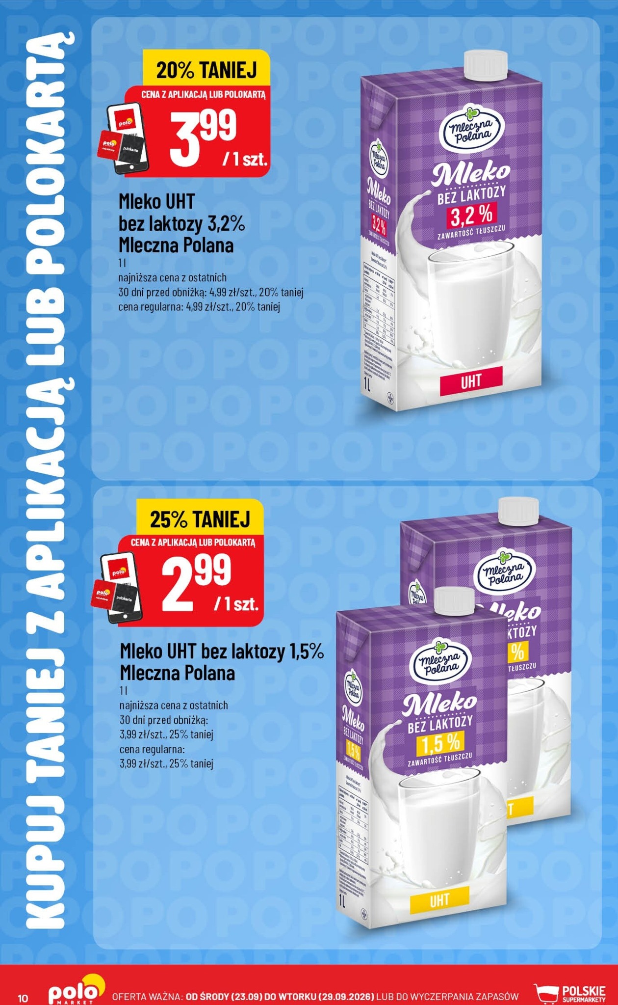 polomarket - Aktualna gazetka POLO market - Kupuj taniej z POLOappką ważna od 23.09.2026 do 29.09.2026 - page: 10