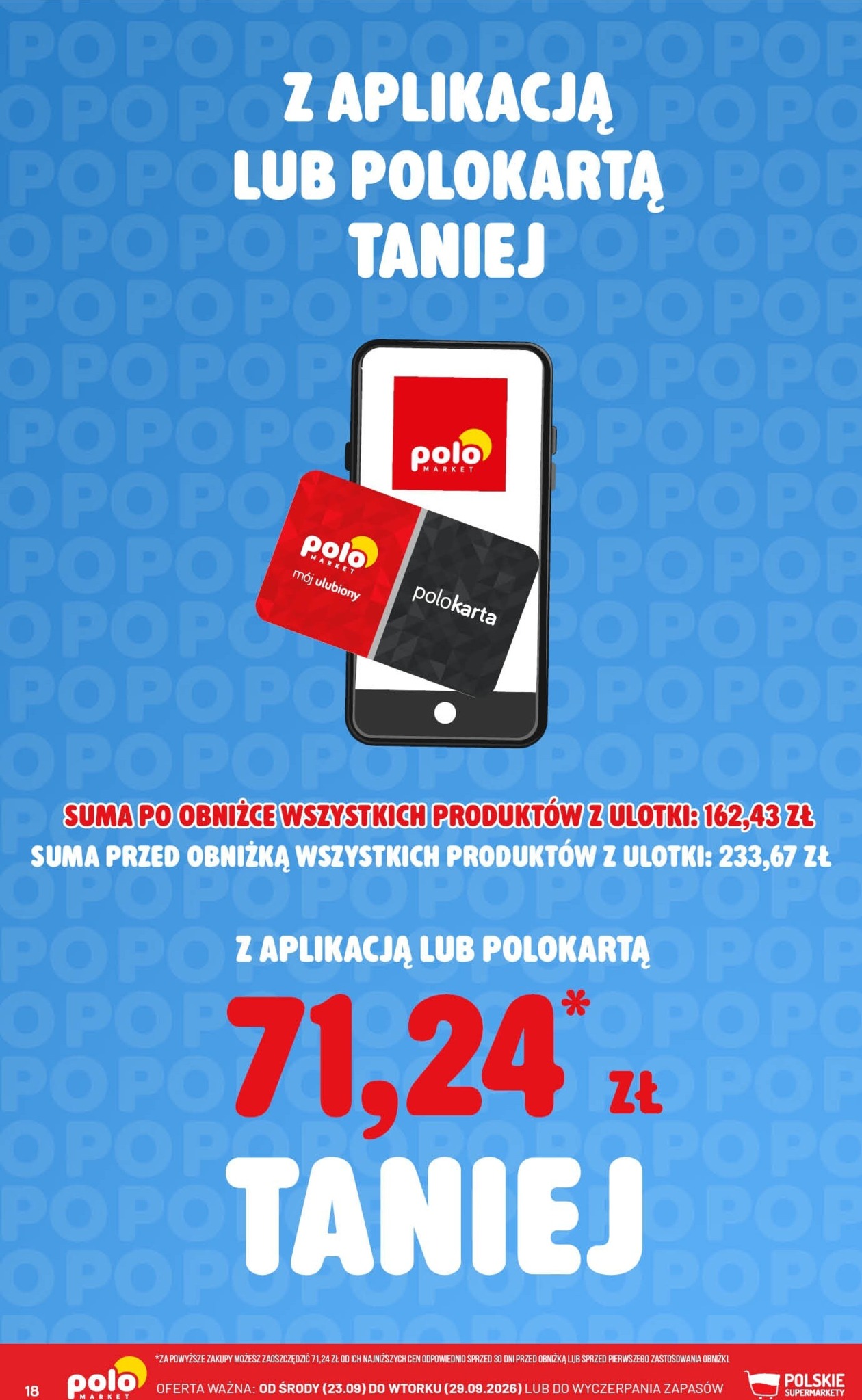 polomarket - Aktualna gazetka POLO market - Kupuj taniej z POLOappką ważna od 23.09.2026 do 29.09.2026 - page: 18