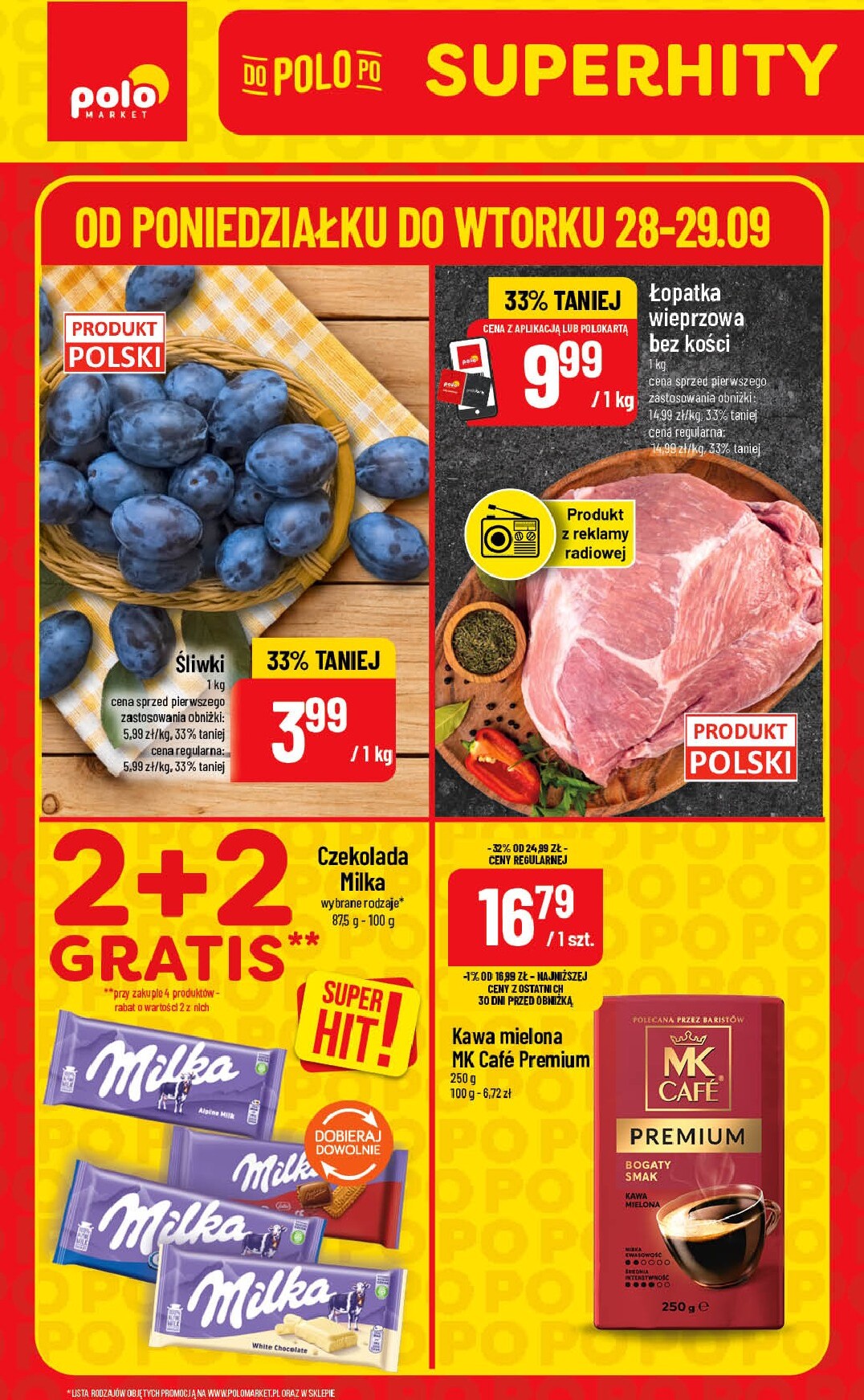 polomarket - Aktualna gazetka POLO market - Superhity ważna od 28.09.2026 do 29.09.2026