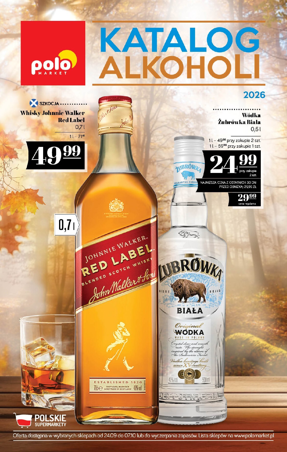 polomarket - Aktualna gazetka POLO market - Katalog Alkoholi ważna od 24.09.2026 do 07.10.2026