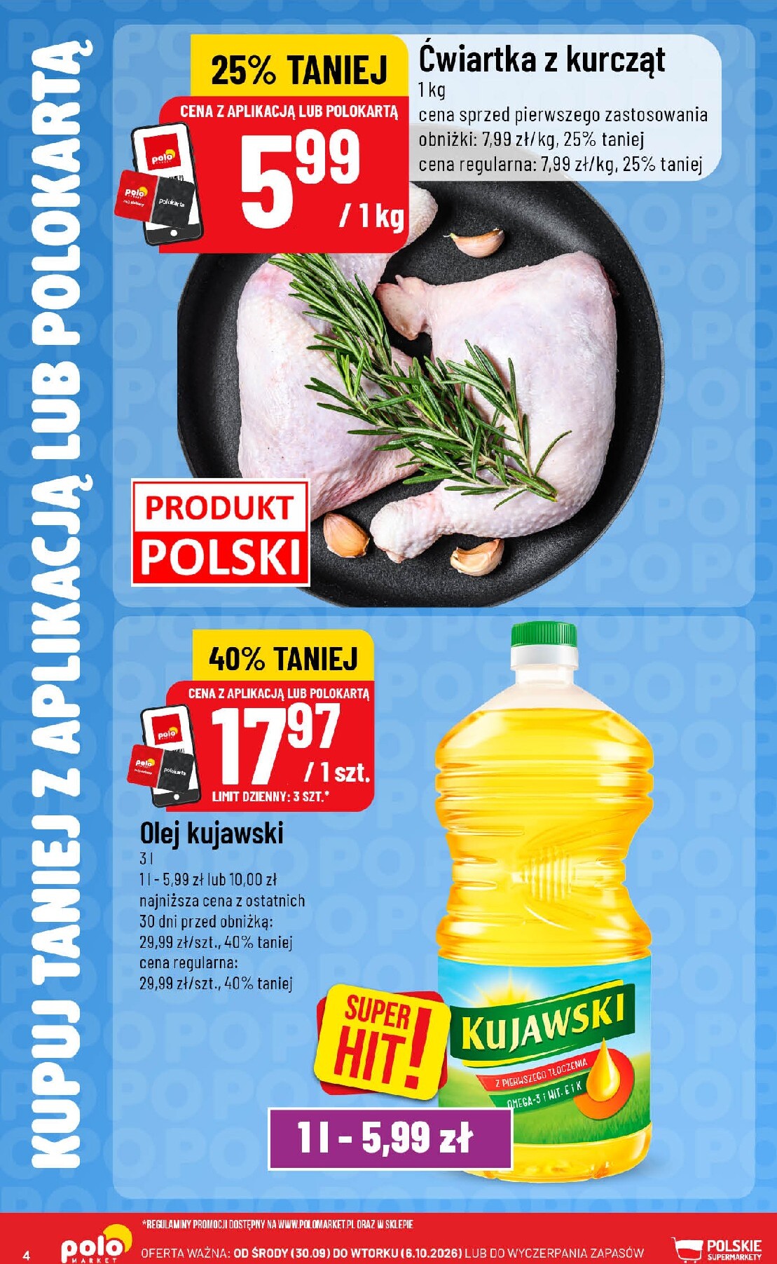 polomarket - Aktualna gazetka POLO market - Katalog Kupuj taniej ważna od 30.09.2026 do 06.10.2026 - page: 4