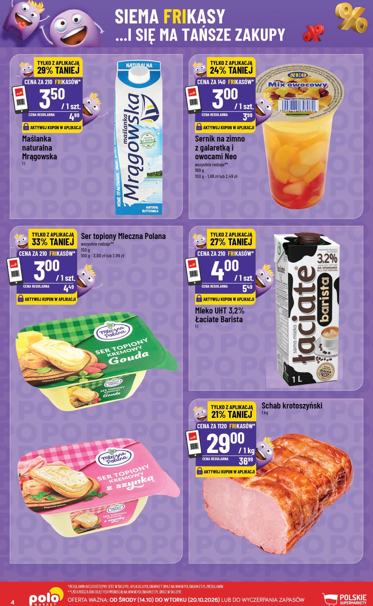 polomarket - Nowa gazetka POLO market - Frikasowe Hity ważna od 14.10.2026 do 20.10.2026 - page: 4