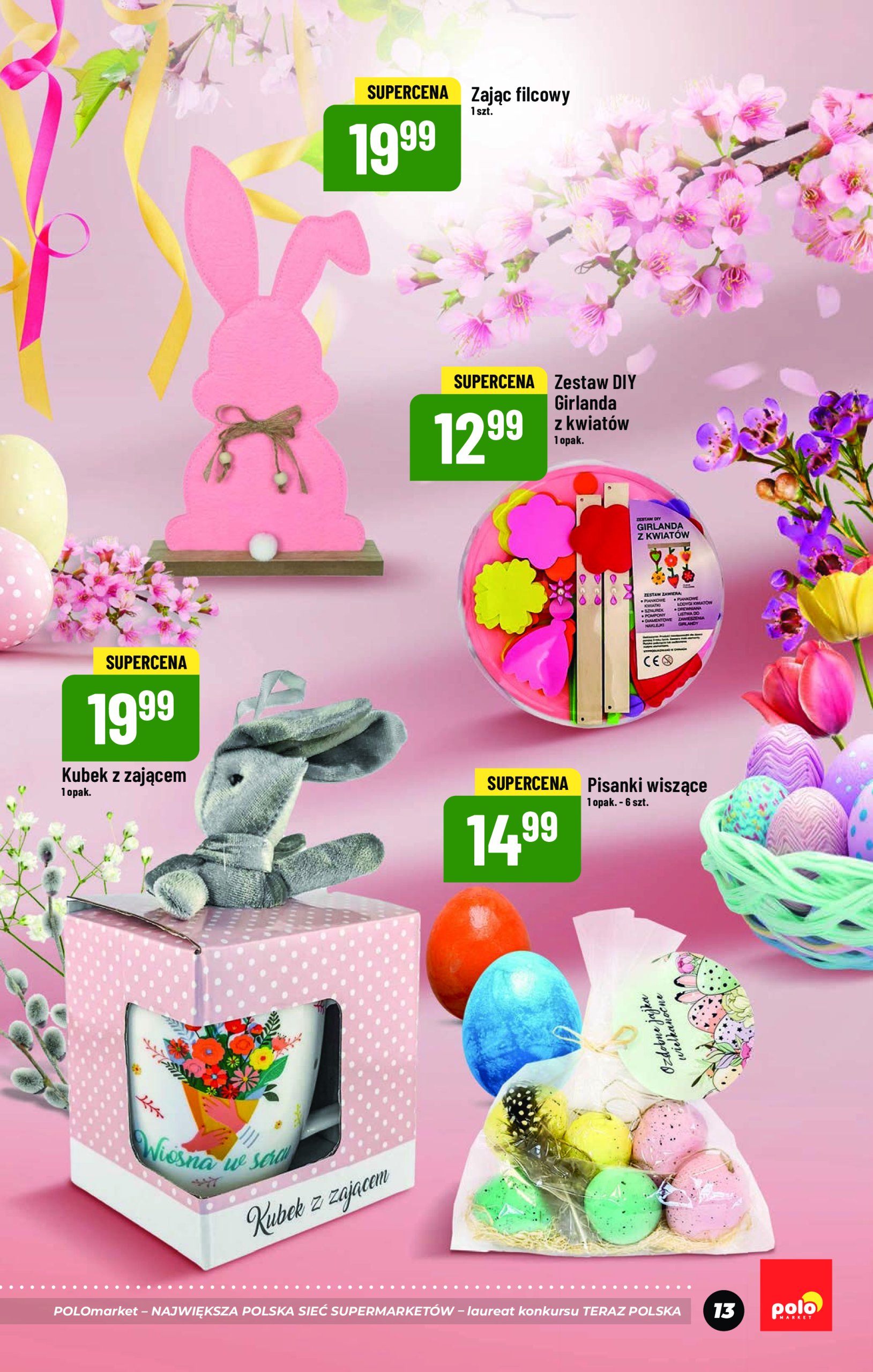polomarket - POLO market - Wielkanoc gazetka ważna od 14.03. - 22.04. - page: 13