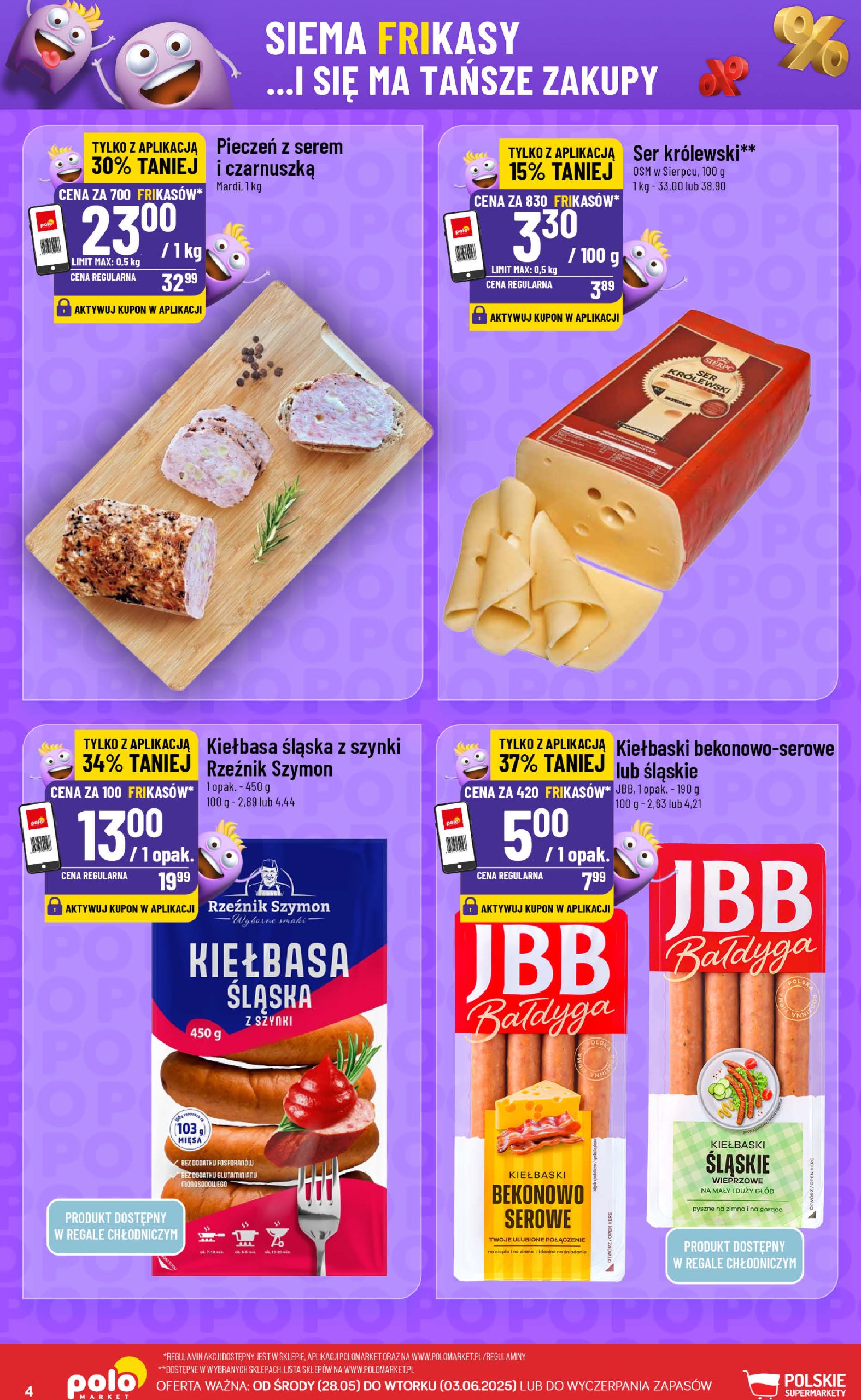 polomarket - POLO market - Frikasowy Katalog gazetka ważna od 28.05. - 03.06. - page: 4